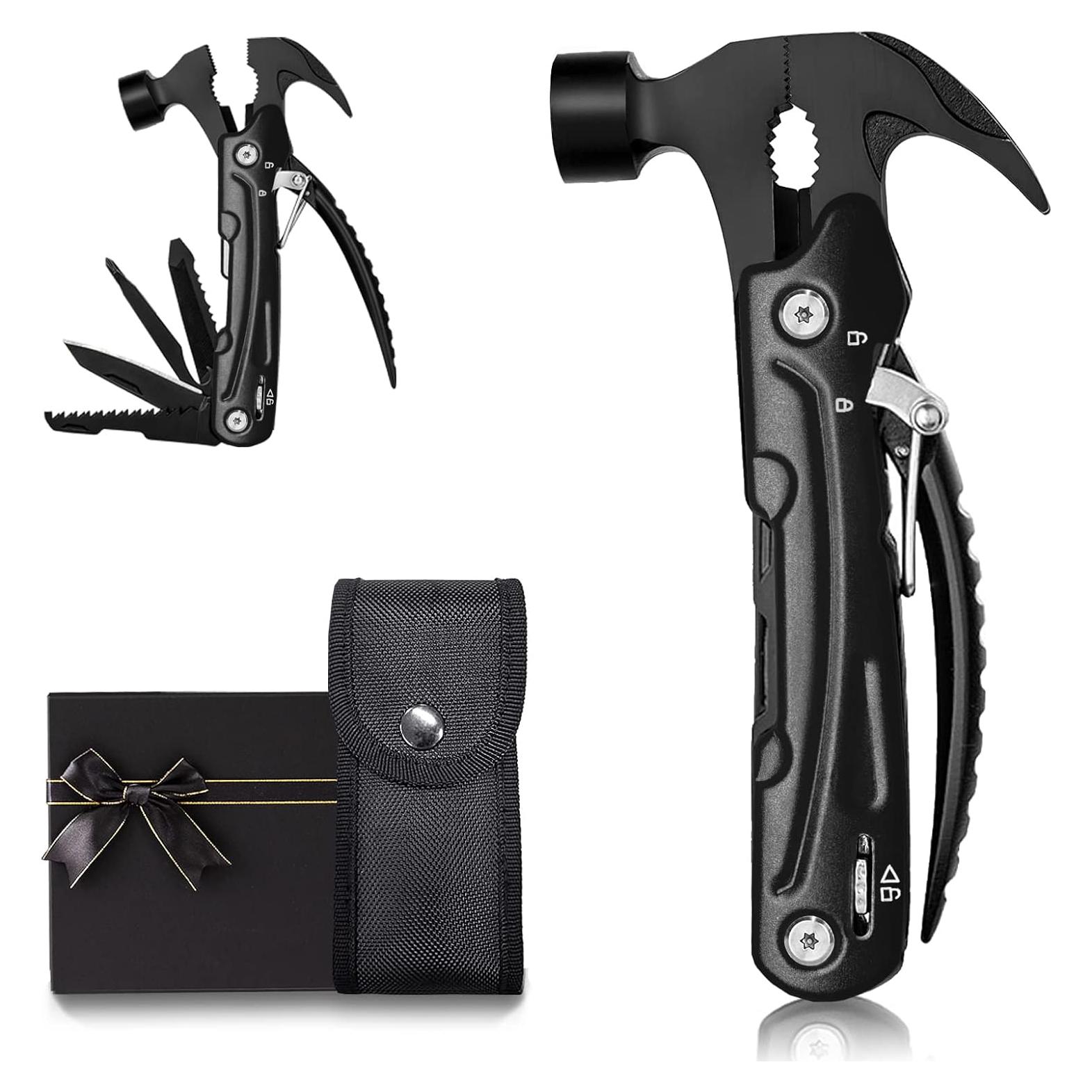 Martillo Multiherramienta 12 en 1 MeeGaier con Caja de Regalo