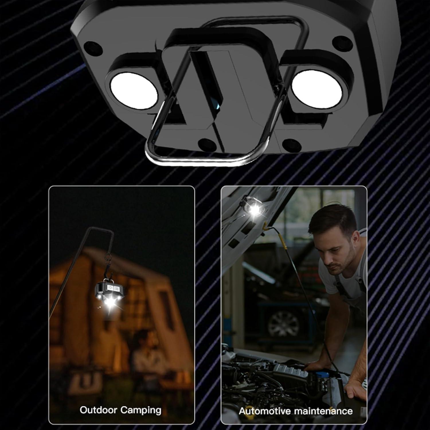 Linterna Frontal Recargable BiteBoom 600m 6 Modos USB C