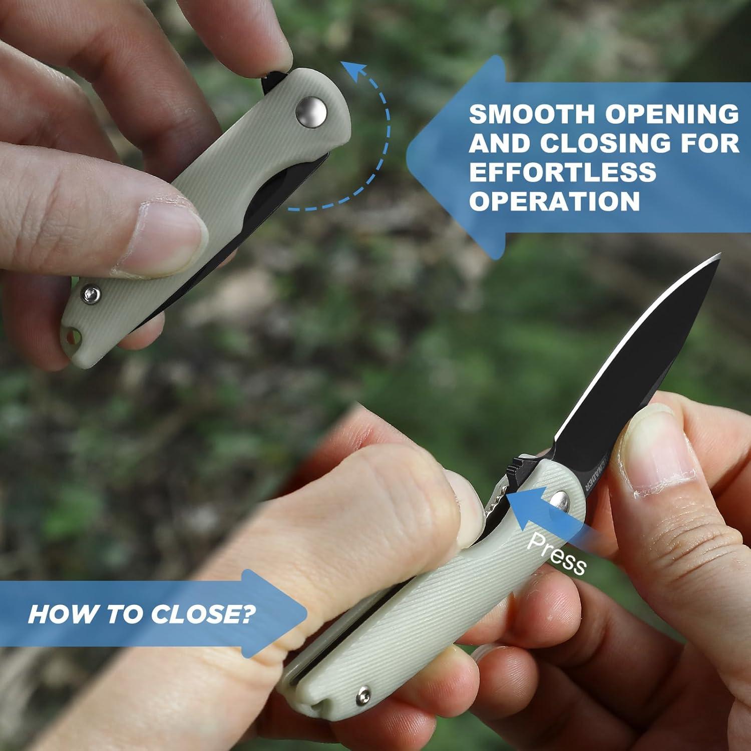 Cuchillo Plegable DRACHENADER MINI FREE WOLF 12.7 cm EDC