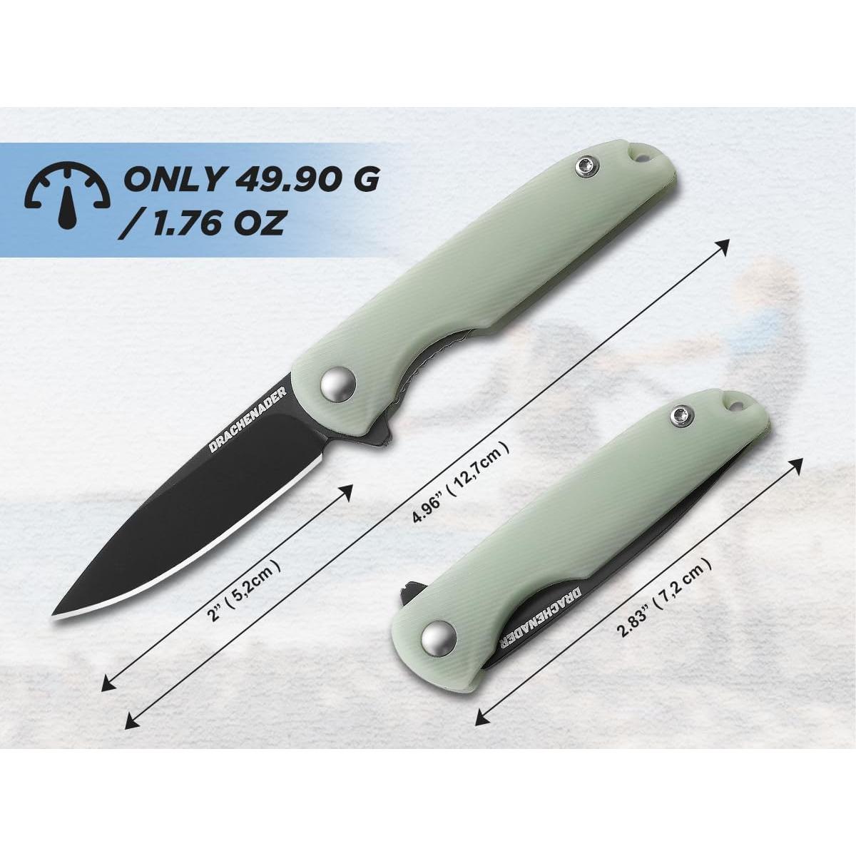 Cuchillo Plegable DRACHENADER MINI FREE WOLF 12.7 cm EDC