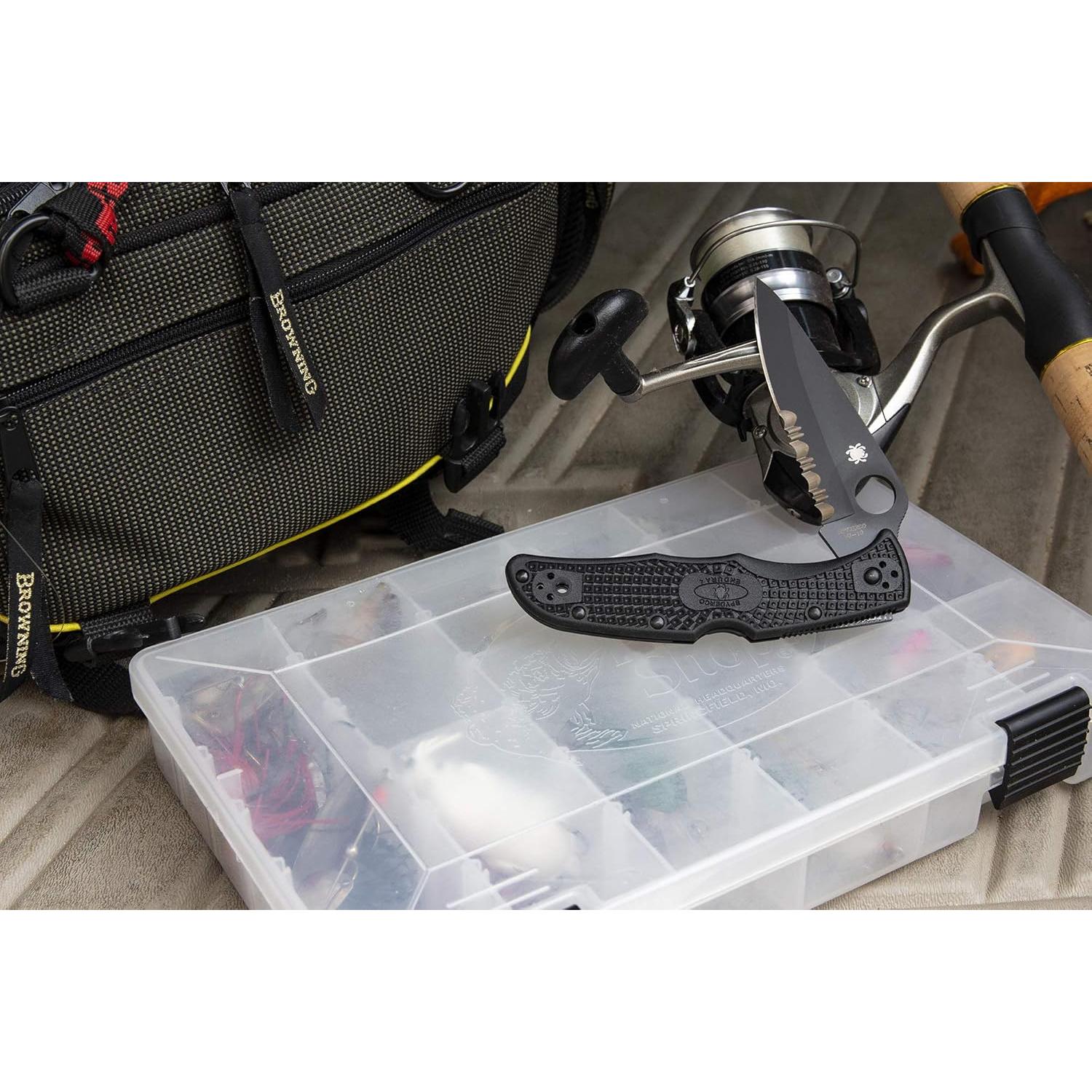 Cuchillo Plegable Spyderco Endura 4 Lightweight 9.65 cm Negro