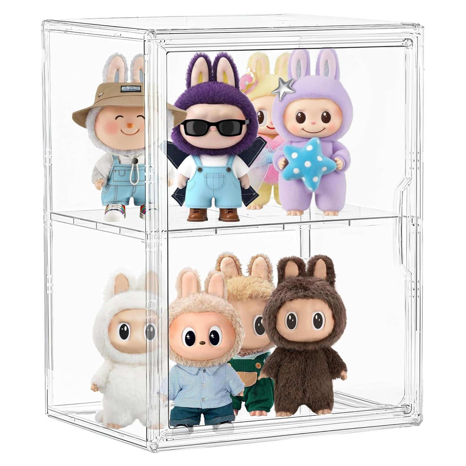 Caja de Exhibición Acrílica Grande Lifelongpal con Divisor Removible