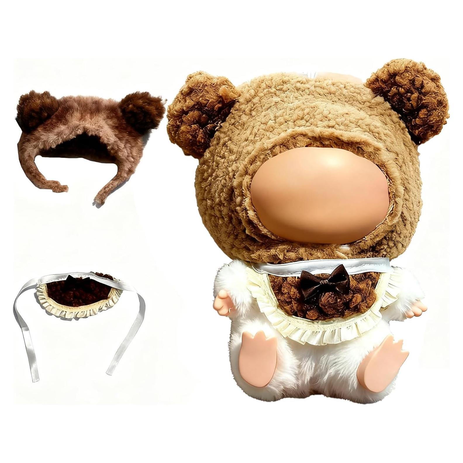 Conjunto de Ropa para Muñecas 17cm Labubu - Sudadera y Falda