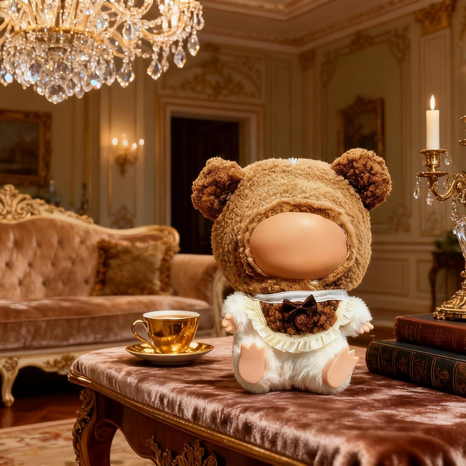 Conjunto de Ropa para Muñecas 17cm Labubu - Sudadera y Falda