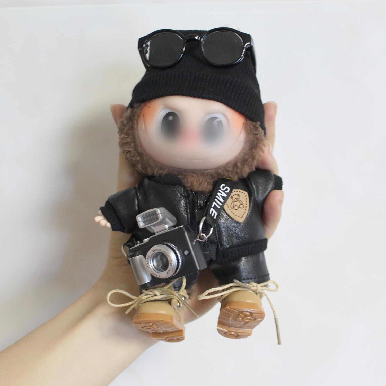 Conjunto de Ropa para Muñeca Labubu Boy 17cm - 6 Piezas