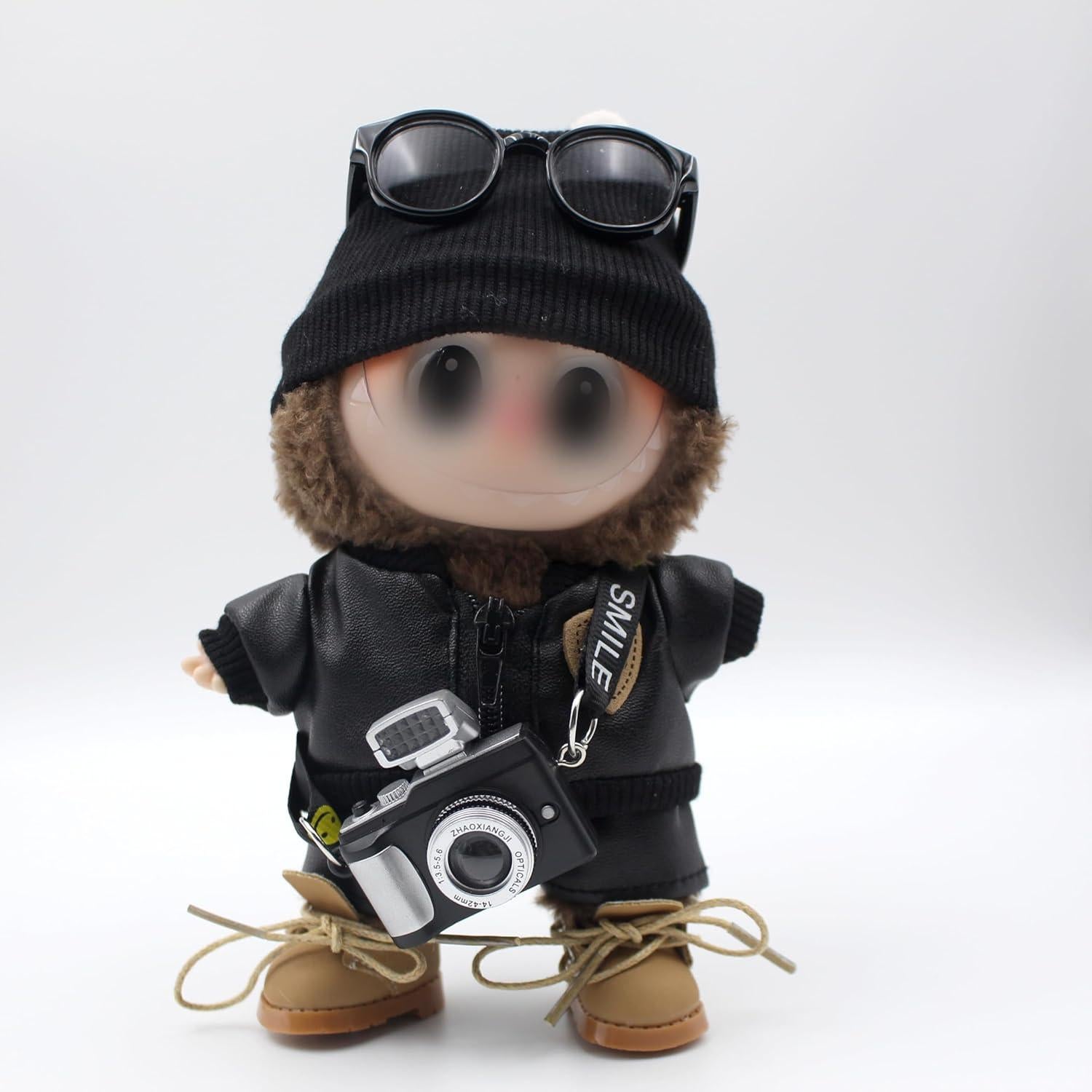 Conjunto de Ropa para Muñeca Labubu Boy 17cm - 6 Piezas