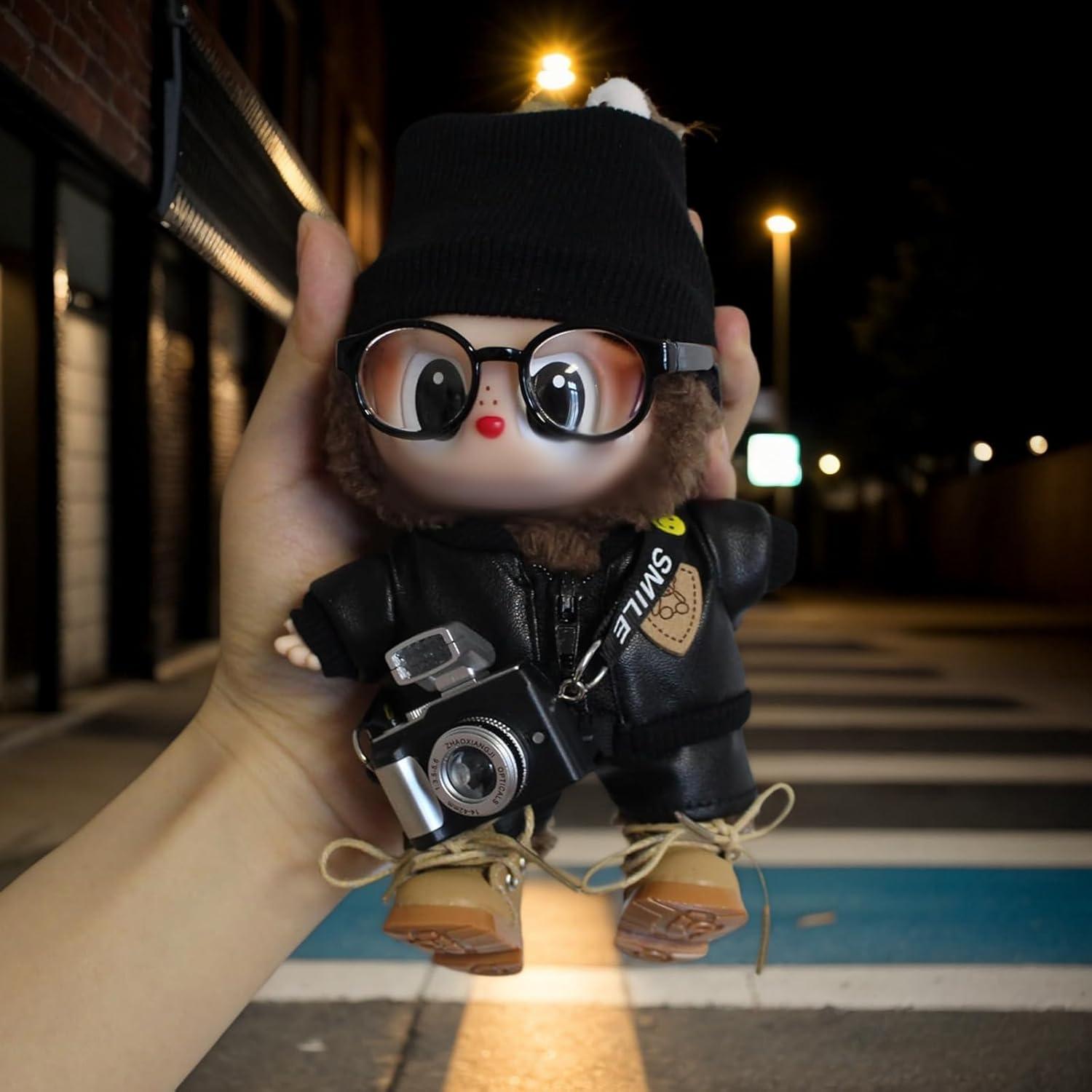 Conjunto de Ropa para Muñeca Labubu Boy 17cm - 6 Piezas