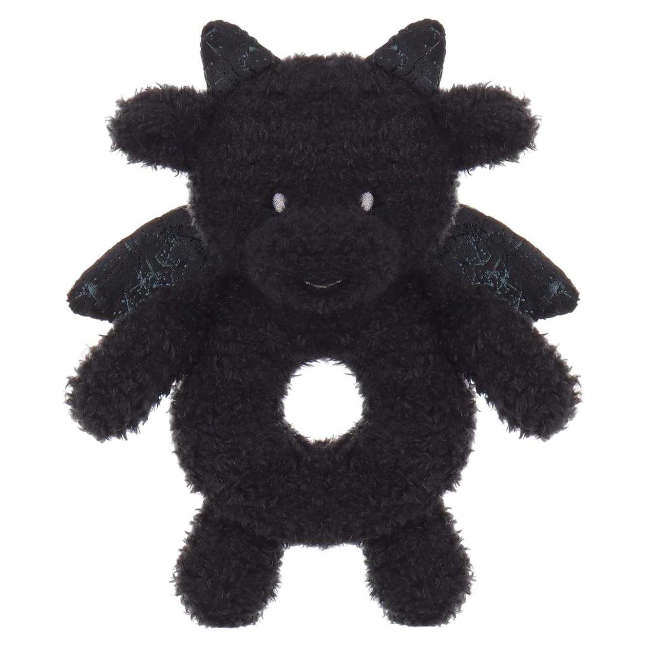 Sonajero de Cordero Albaricoque Negro 12.2 cm para Bebés