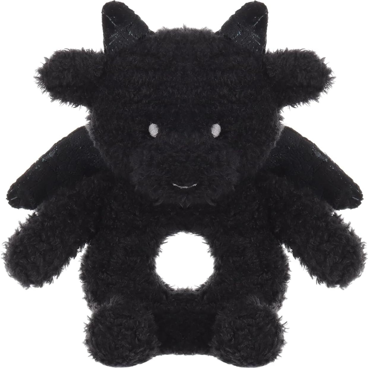 Sonajero de Cordero Albaricoque Negro 12.2 cm para Bebés