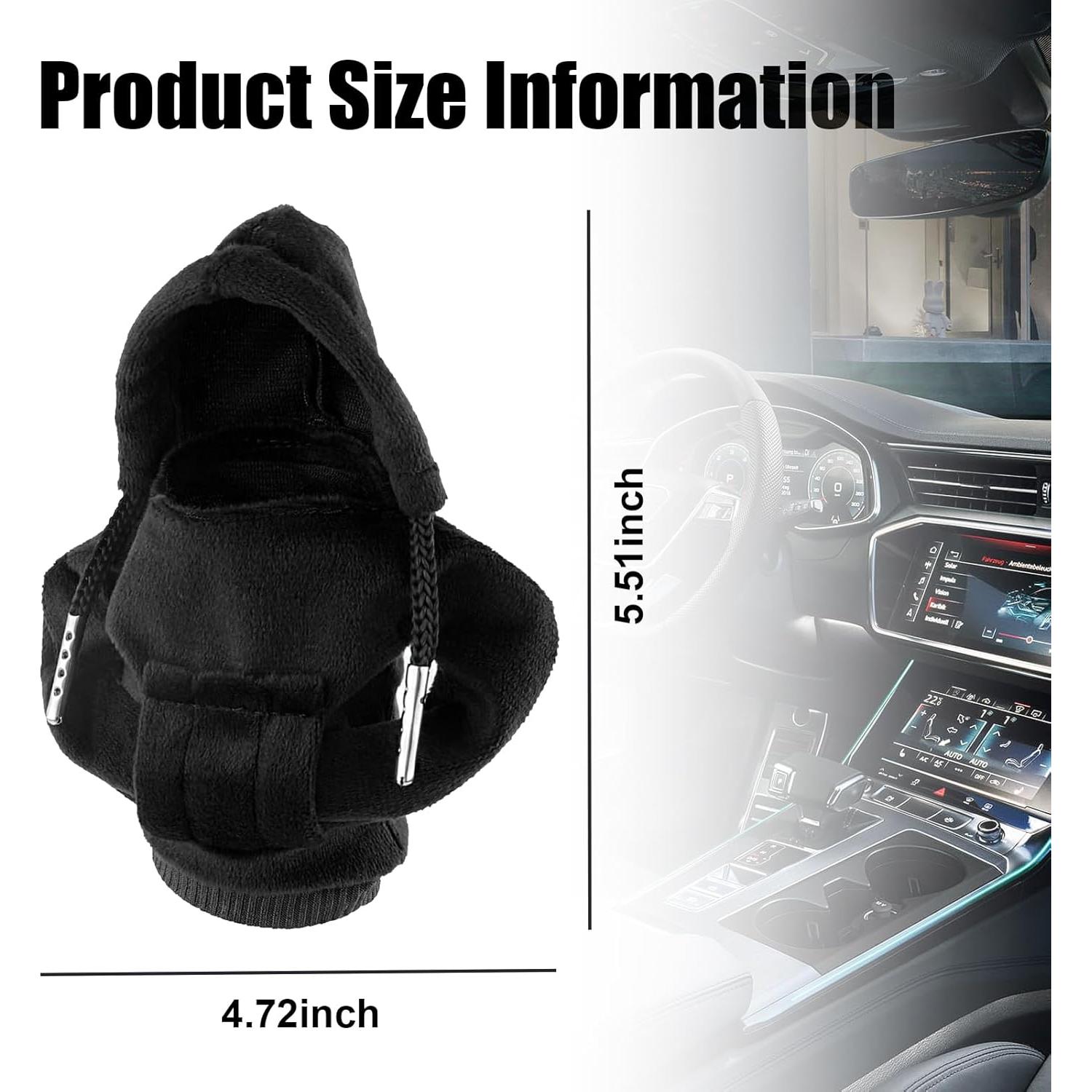 Cubierta de Palanca de Cambios Ziciner Universal Negra