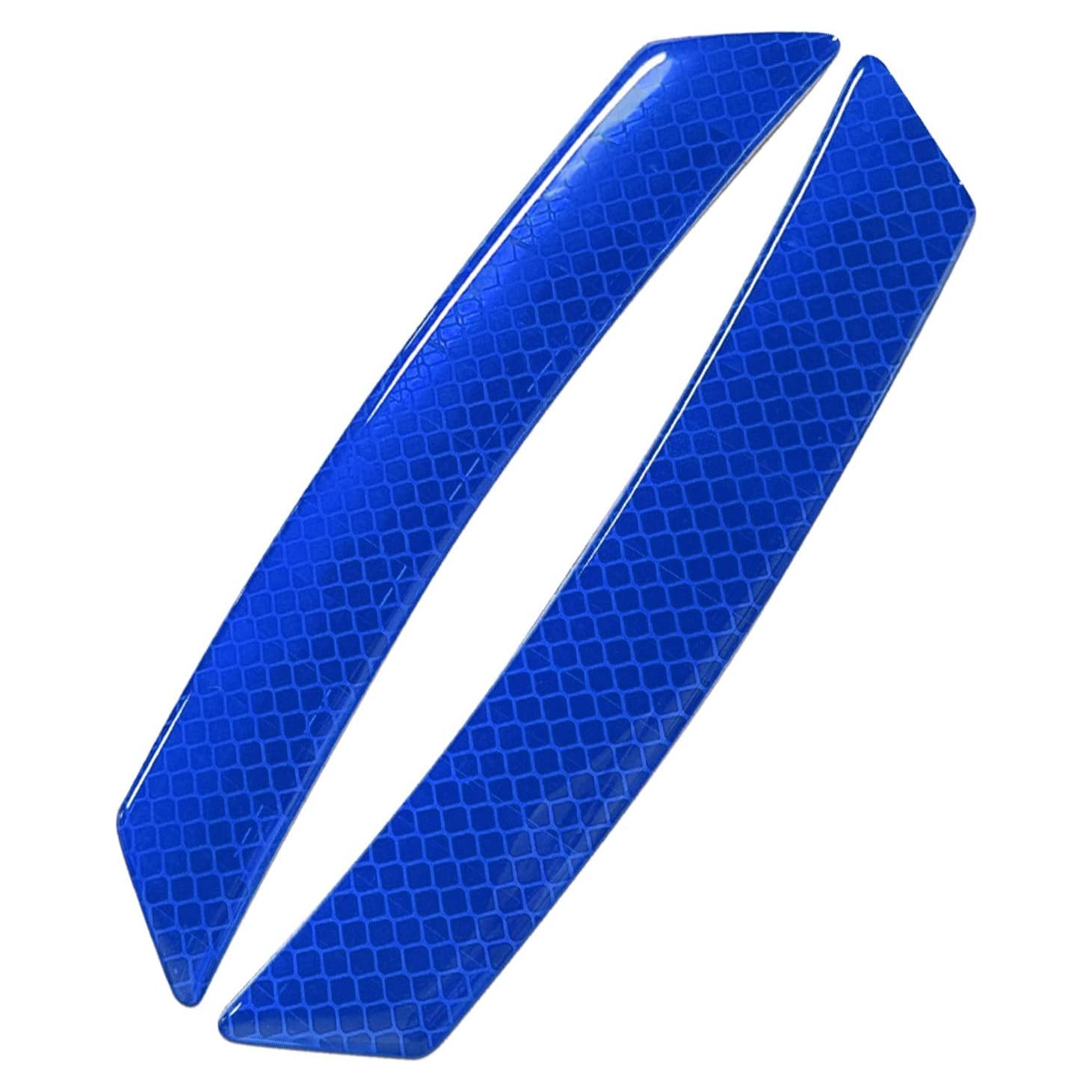 Calcomanías Reflectantes Lateral Coche Lyxheth 2PCS Azul
