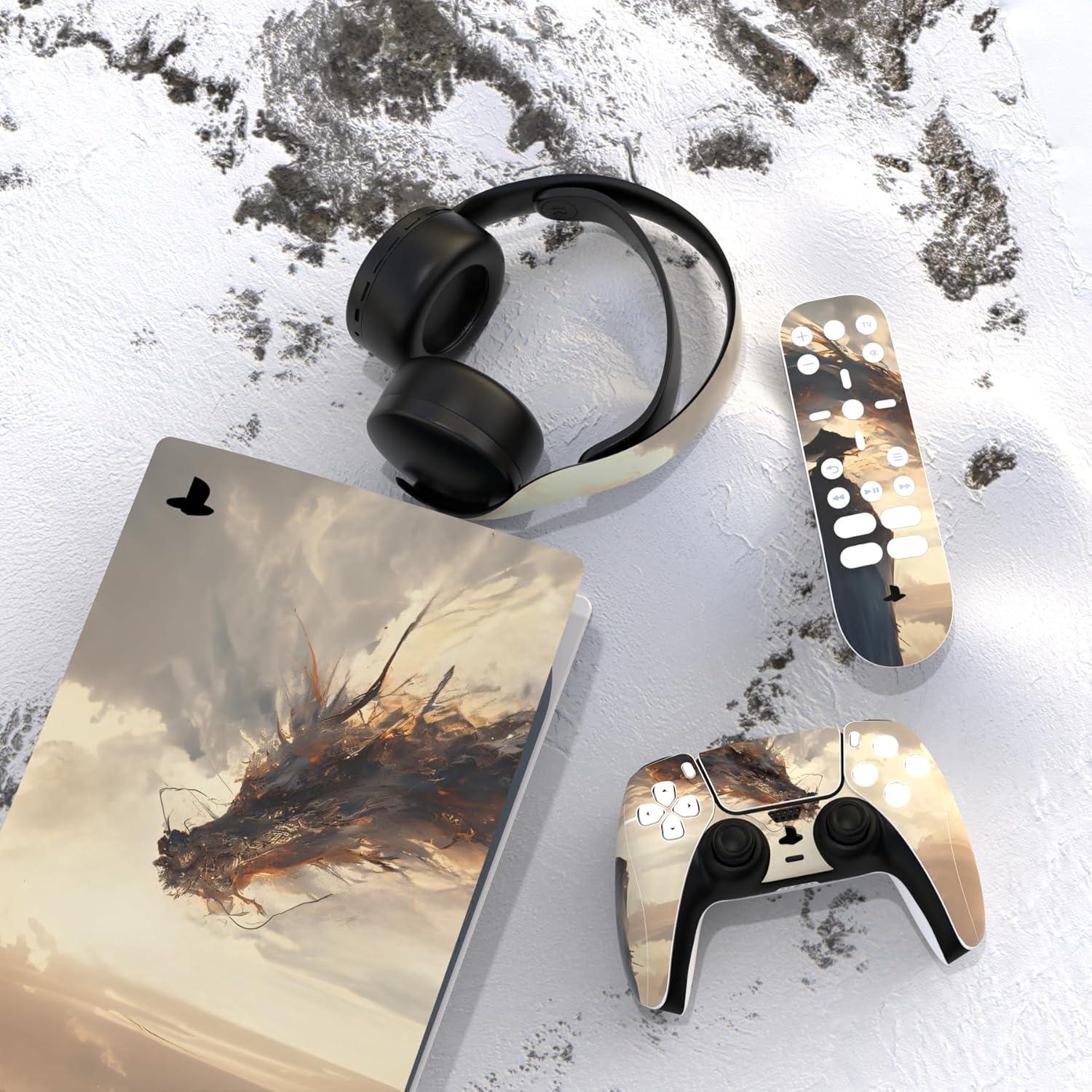 Calcomanías Personalizadas PlayVital para PS5 Edición Digital