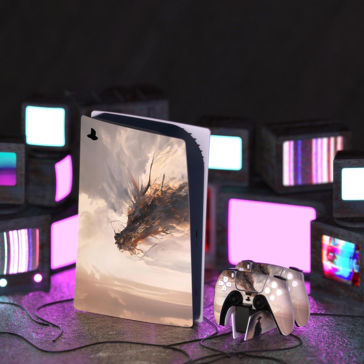 Calcomanías Personalizadas PlayVital para PS5 Edición Digital