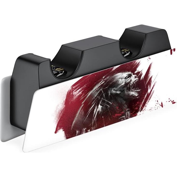 Calcomanías Personalizadas PlayVital para PS5 Edición Digital - Zombie Sangriento