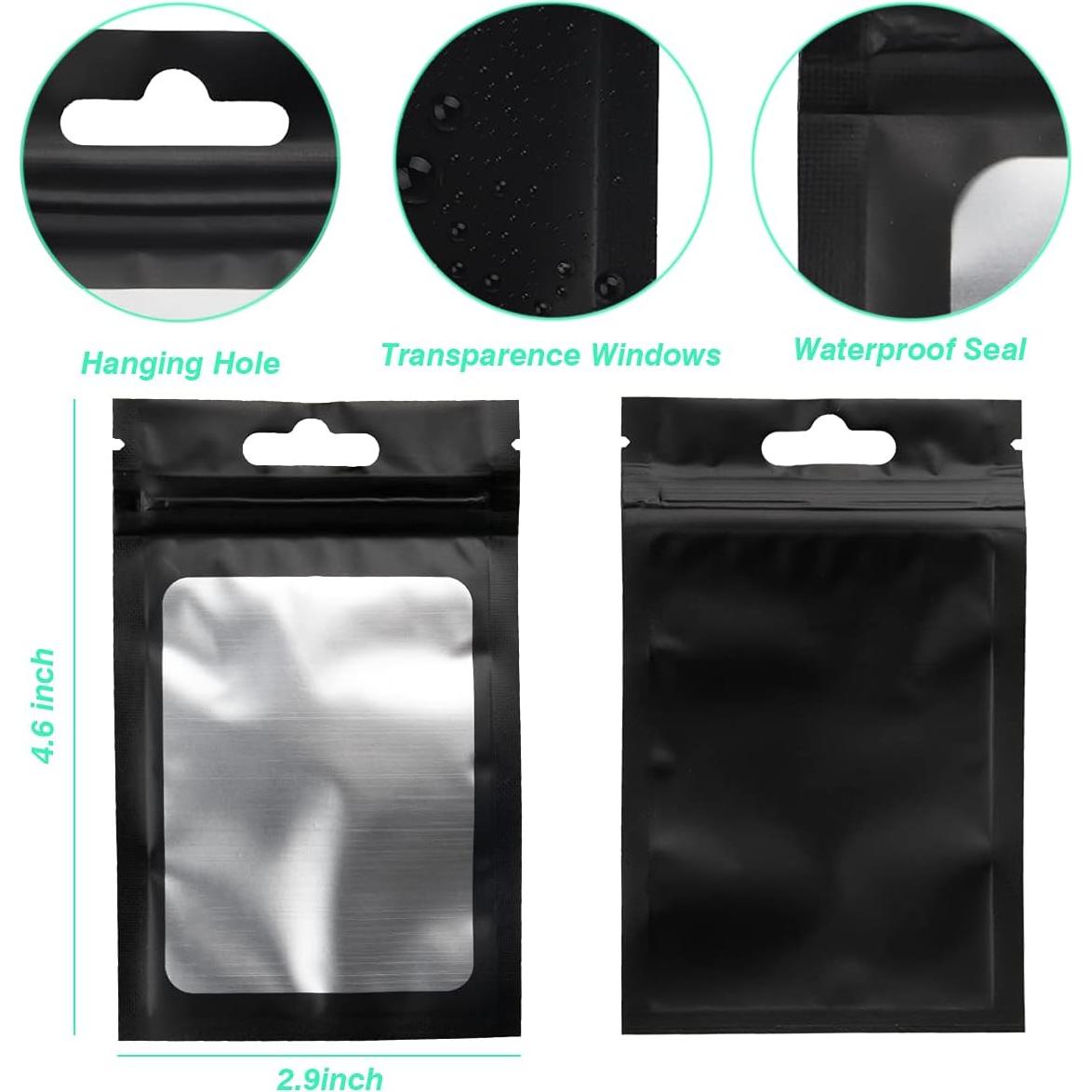 200 Bolsas Holográficas Reutilizables DOSEWART 3x11.8cm