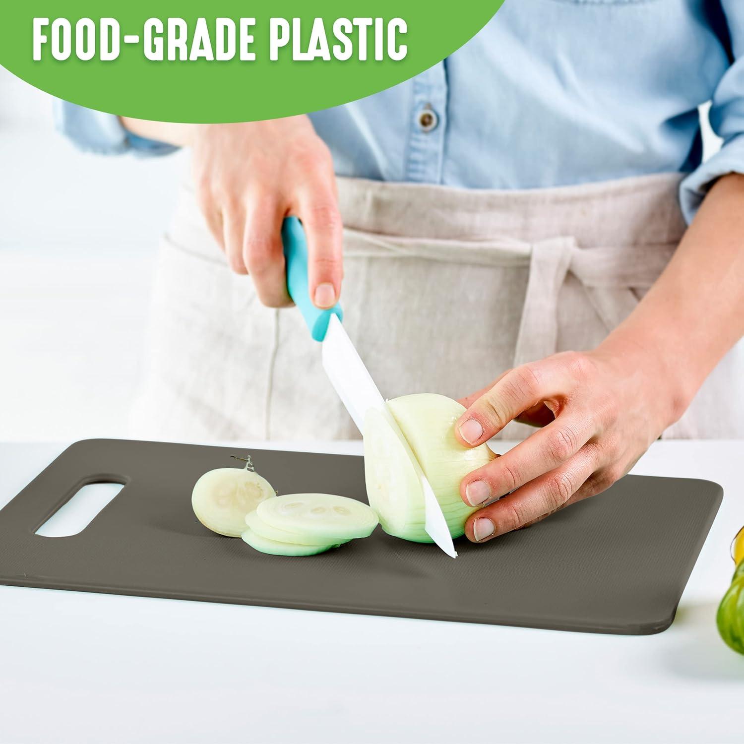 Juego de Tablas de Cortar GreenLife 20x30 cm y 25x35 cm Gris