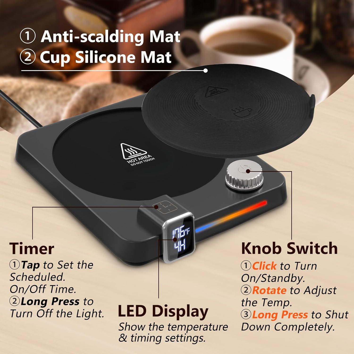 Calentador de Tazas Yoobao H13 40W 9 Temperaturas Negro