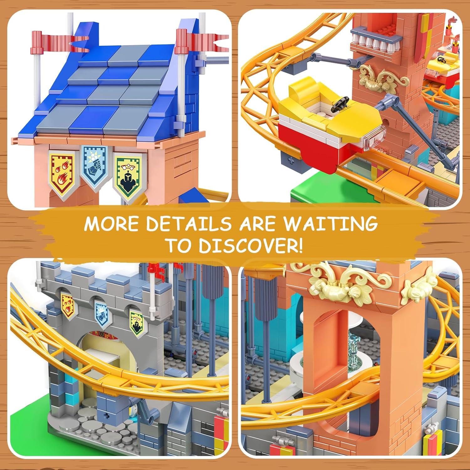 Conjunto de Bloques de Construcción Mould King 2584 Piezas Castillo