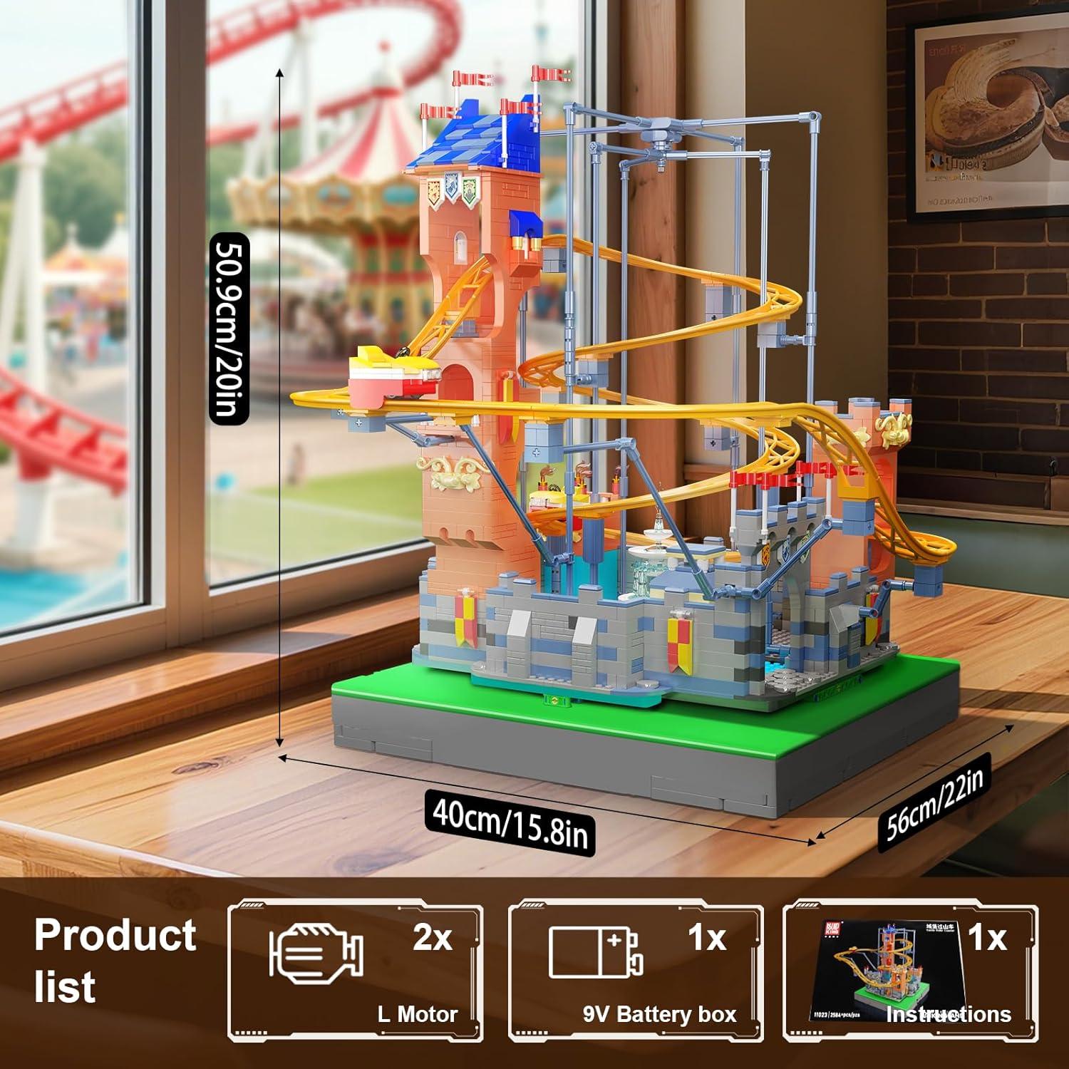 Conjunto de Bloques de Construcción Mould King 2584 Piezas Castillo