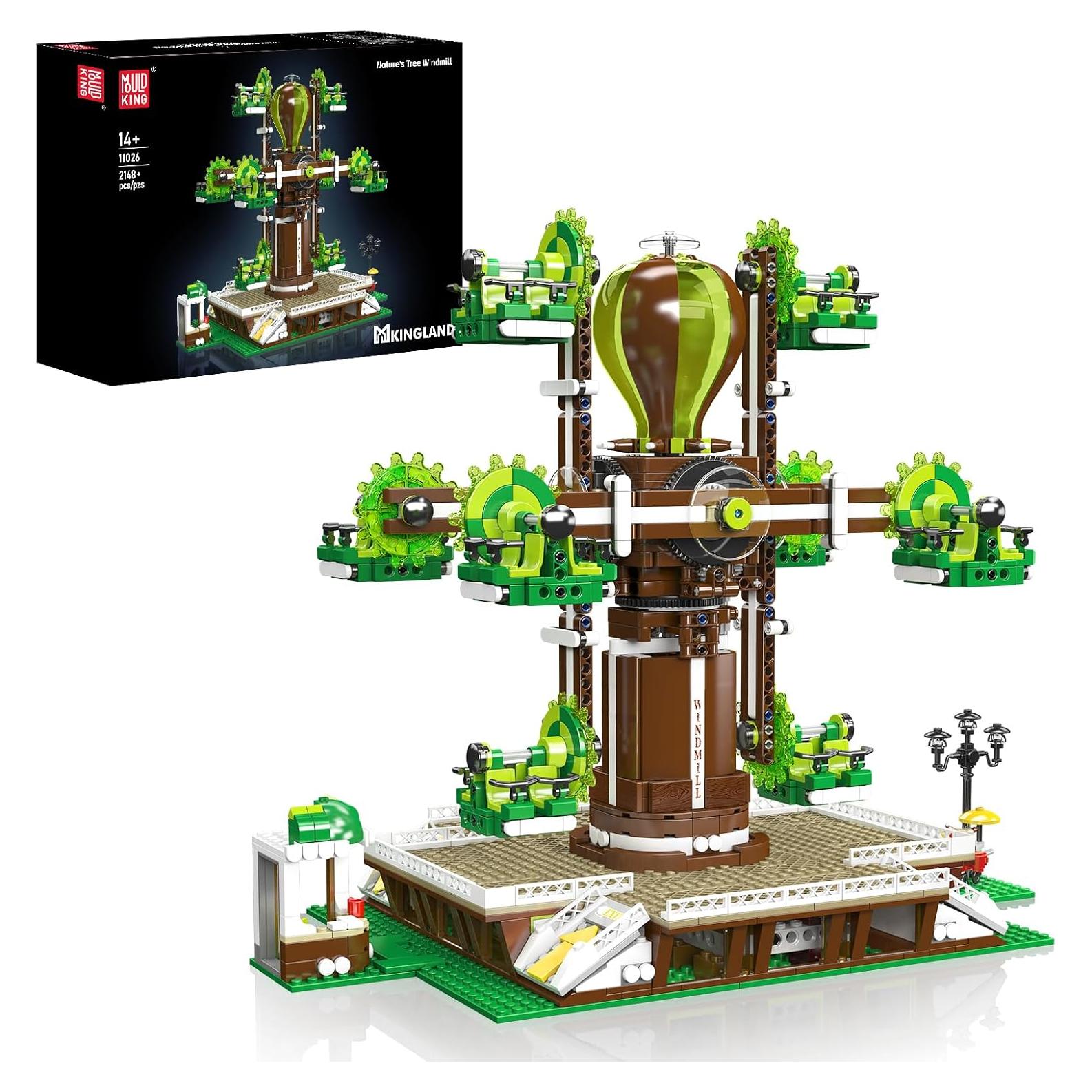 Set de Construcción Mould King 11026 - Molino de Viento 2148 Piezas