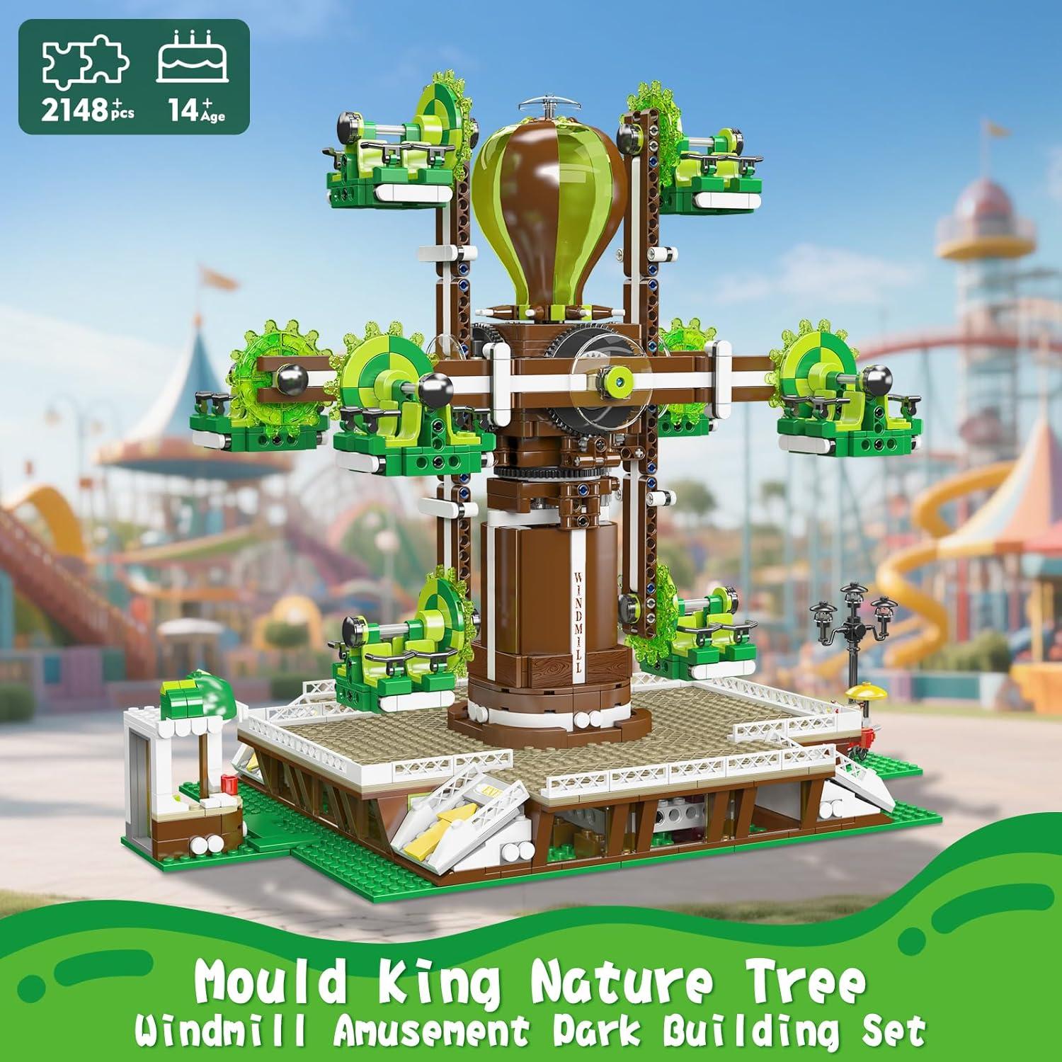 Set de Construcción Mould King 11026 - Molino de Viento 2148 Piezas