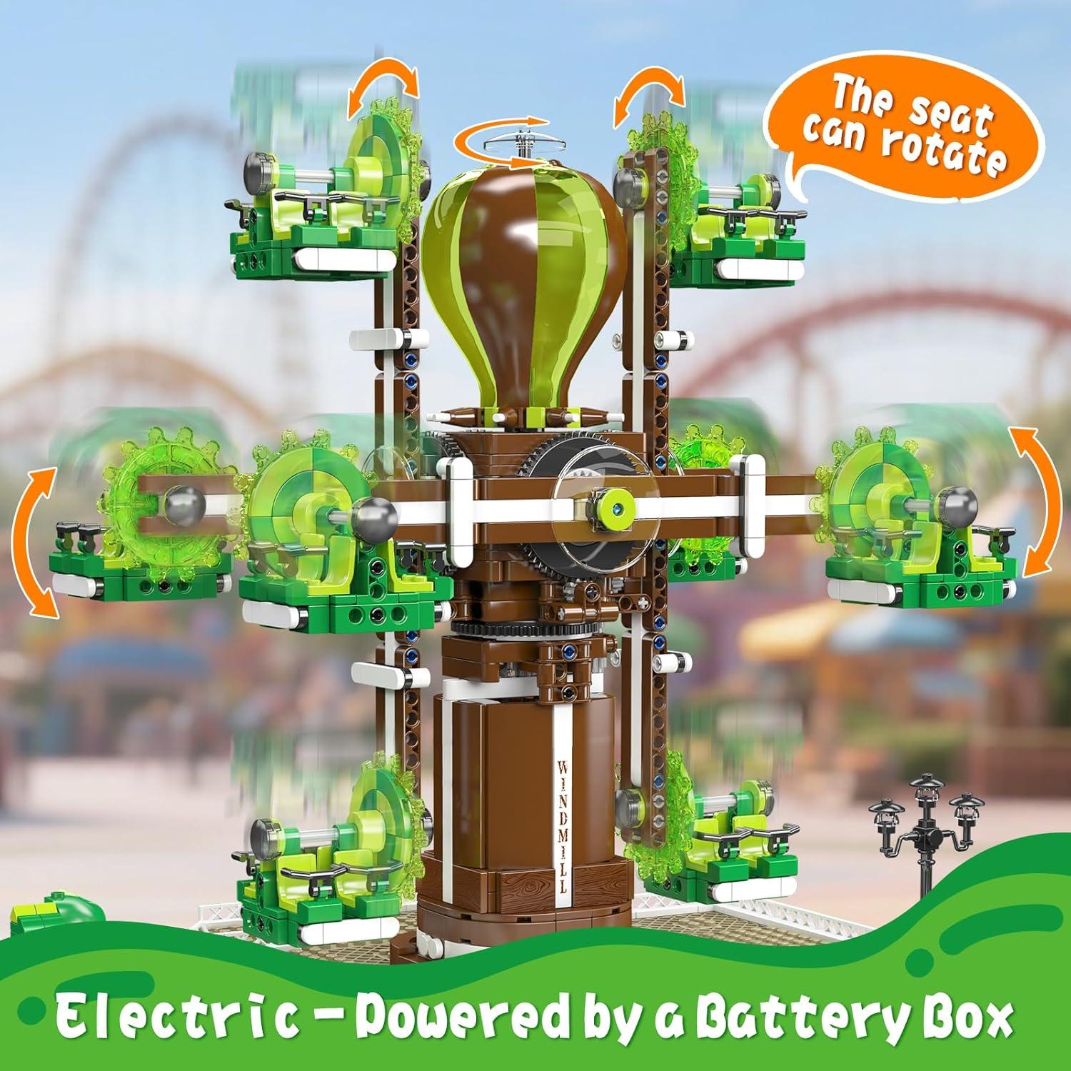 Set de Construcción Mould King 11026 - Molino de Viento 2148 Piezas