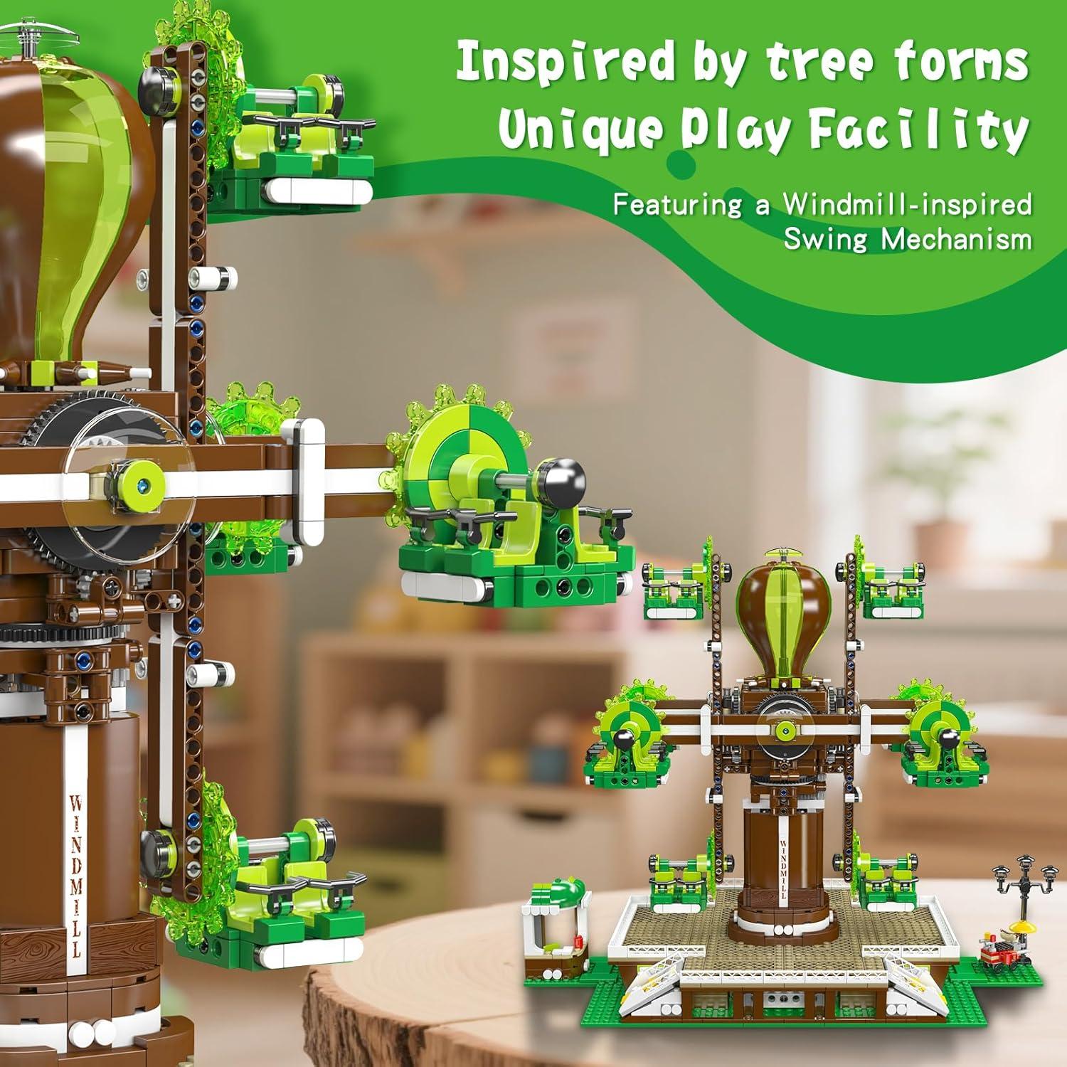 Set de Construcción Mould King 11026 - Molino de Viento 2148 Piezas