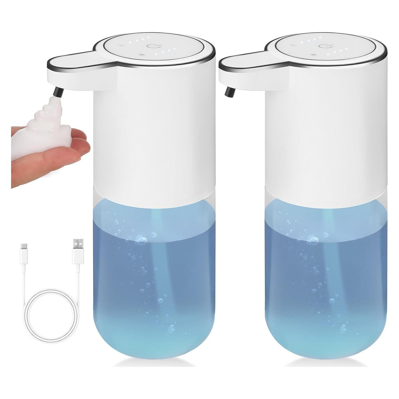 Paquete de 2 dispensadores de jabón espumoso VZZNN 400ml