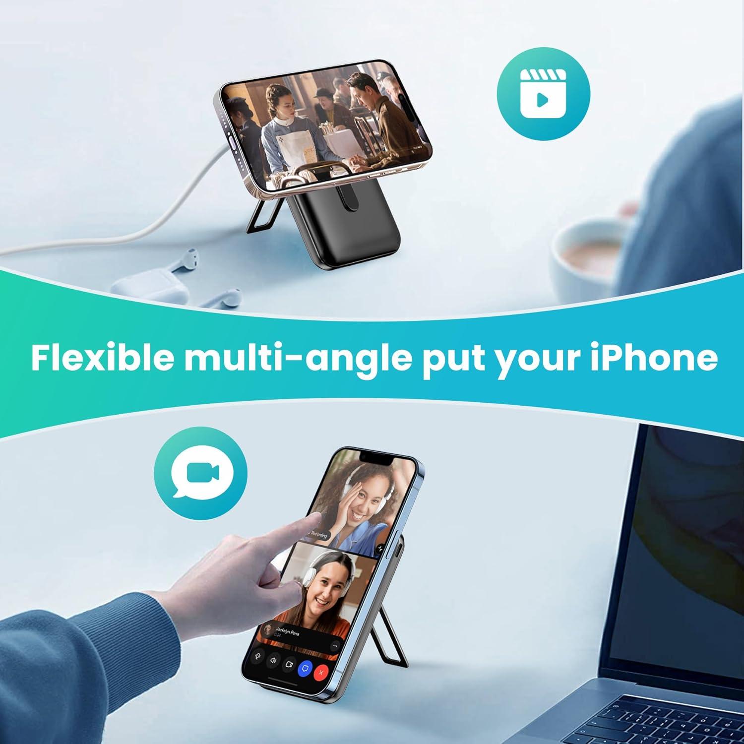 Banco de Poder Inalámbrico 10000mAh Echarger Negro 22.5W