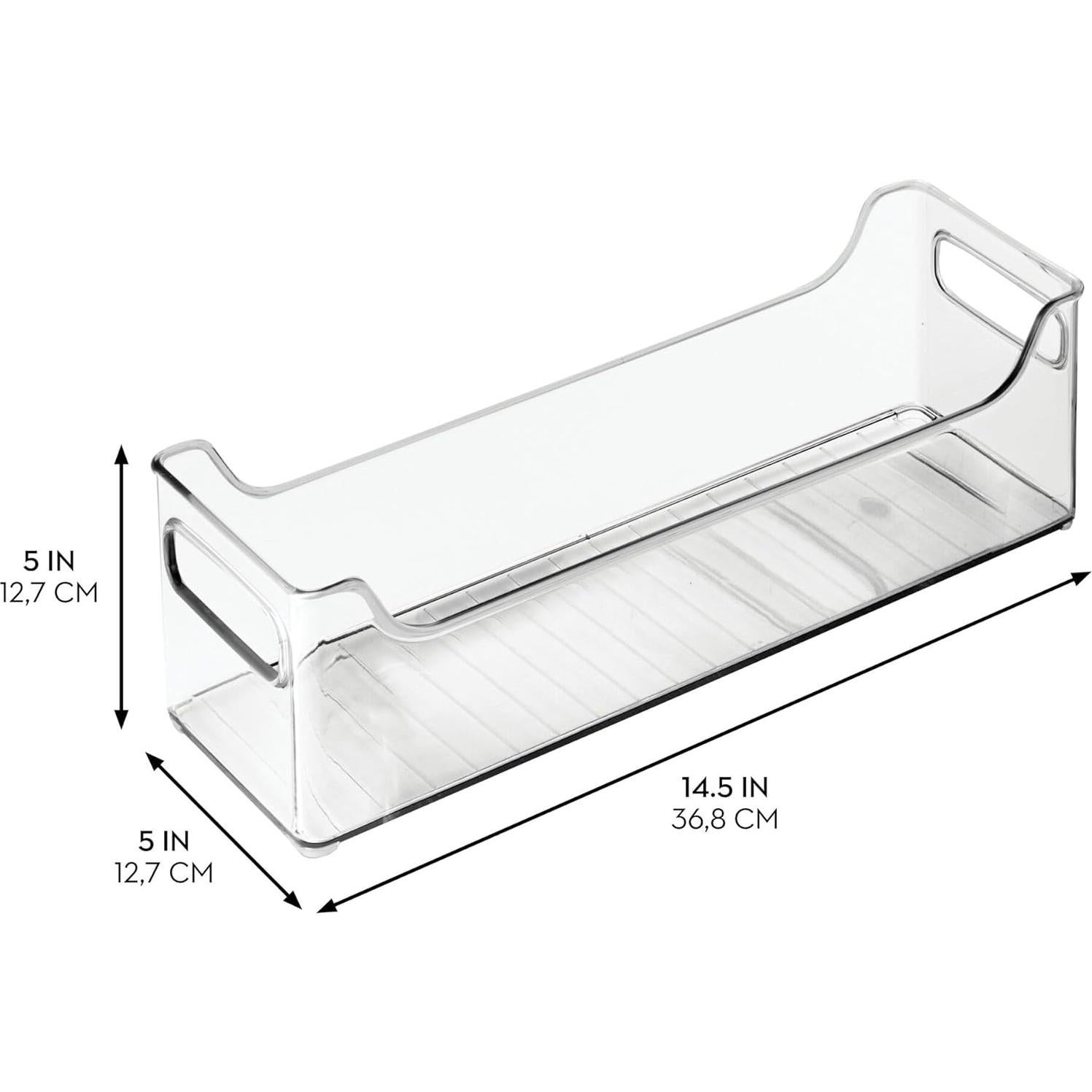 Contenedor de Plástico Apilable iDesign para Nevera 36.8x12.7x12.7 cm