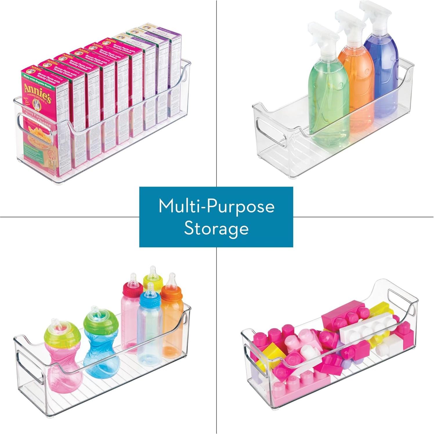 Contenedor de Plástico Apilable iDesign para Nevera 36.8x12.7x12.7 cm