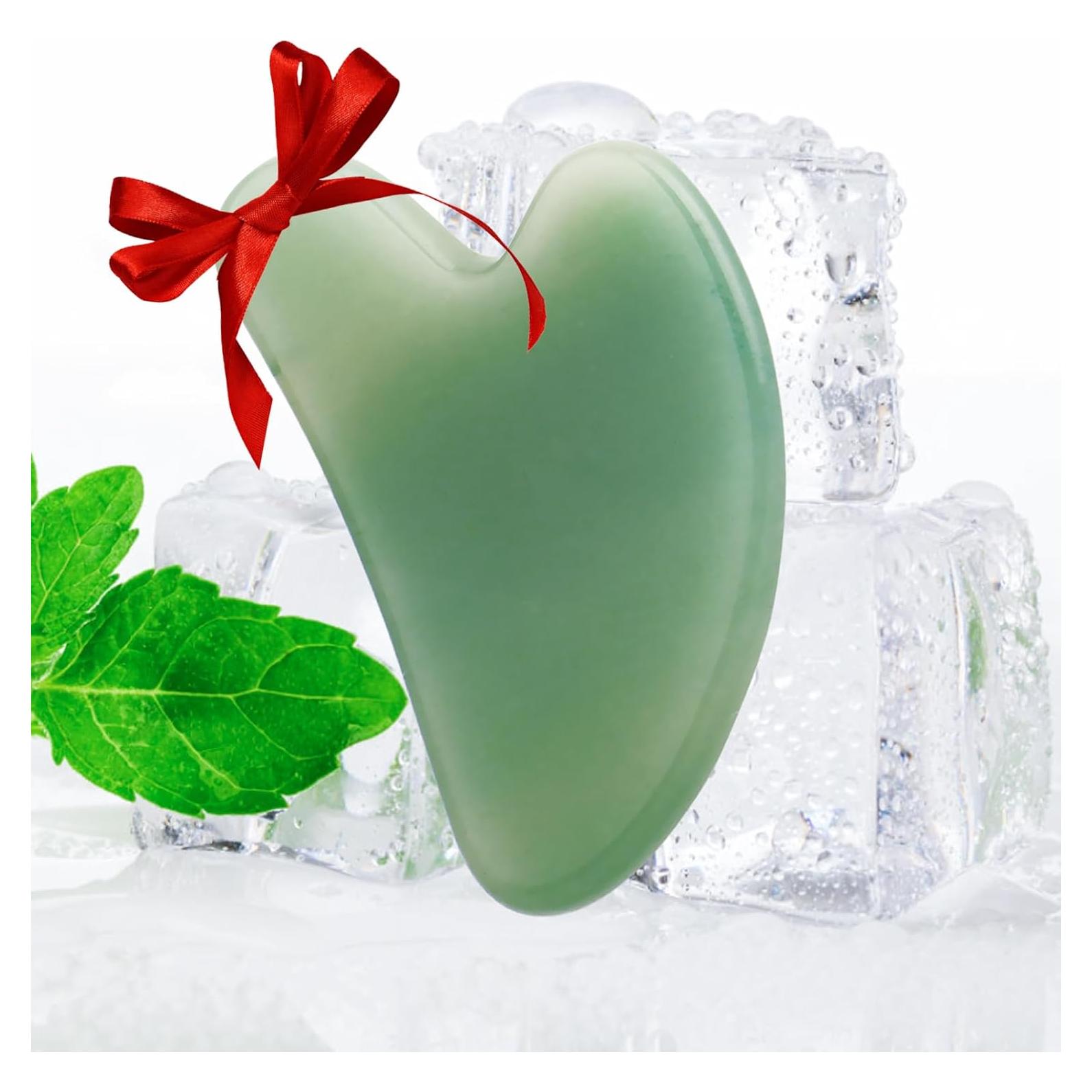 Kit Gua Sha Facial BLHLA Verde - Masaje y Cuidado de la Piel