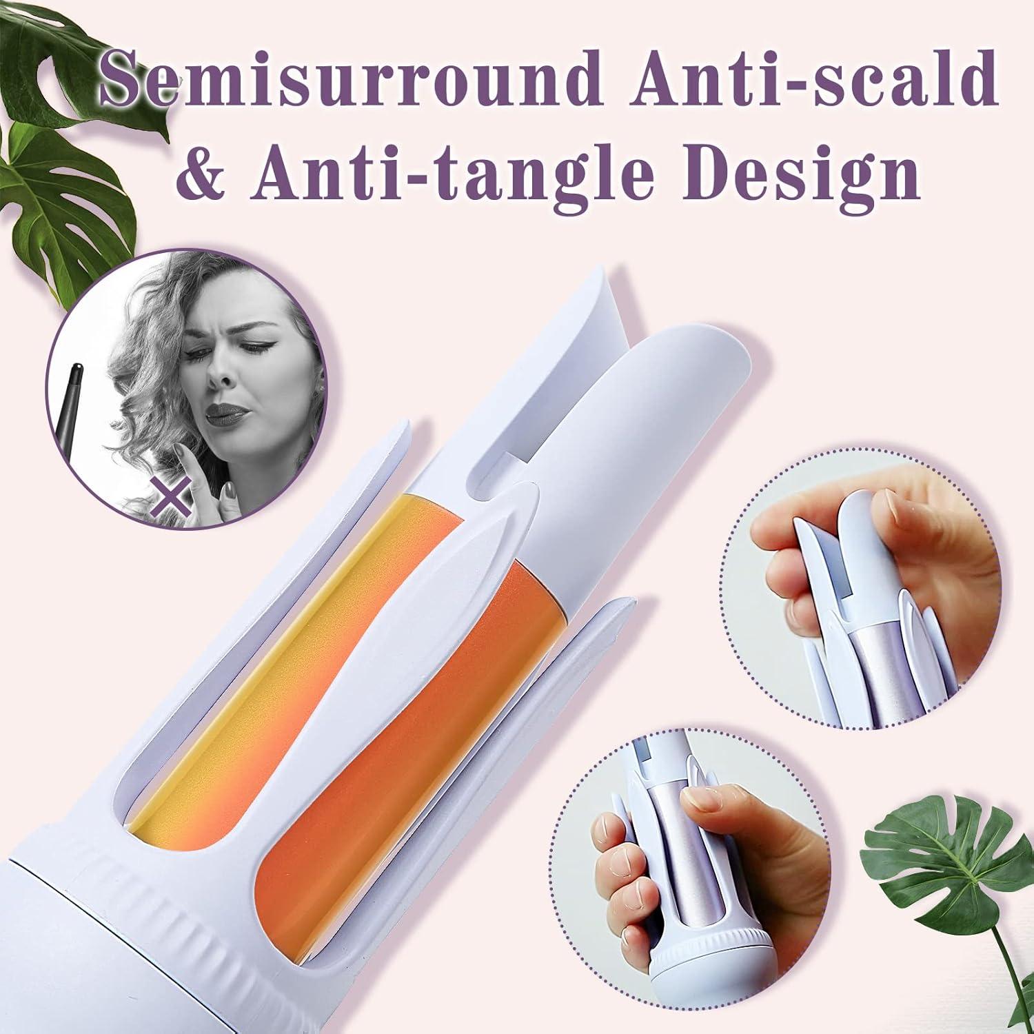 Rizador de Cabello Automático PrettyFirst 3.18 cm 3 Temperaturas