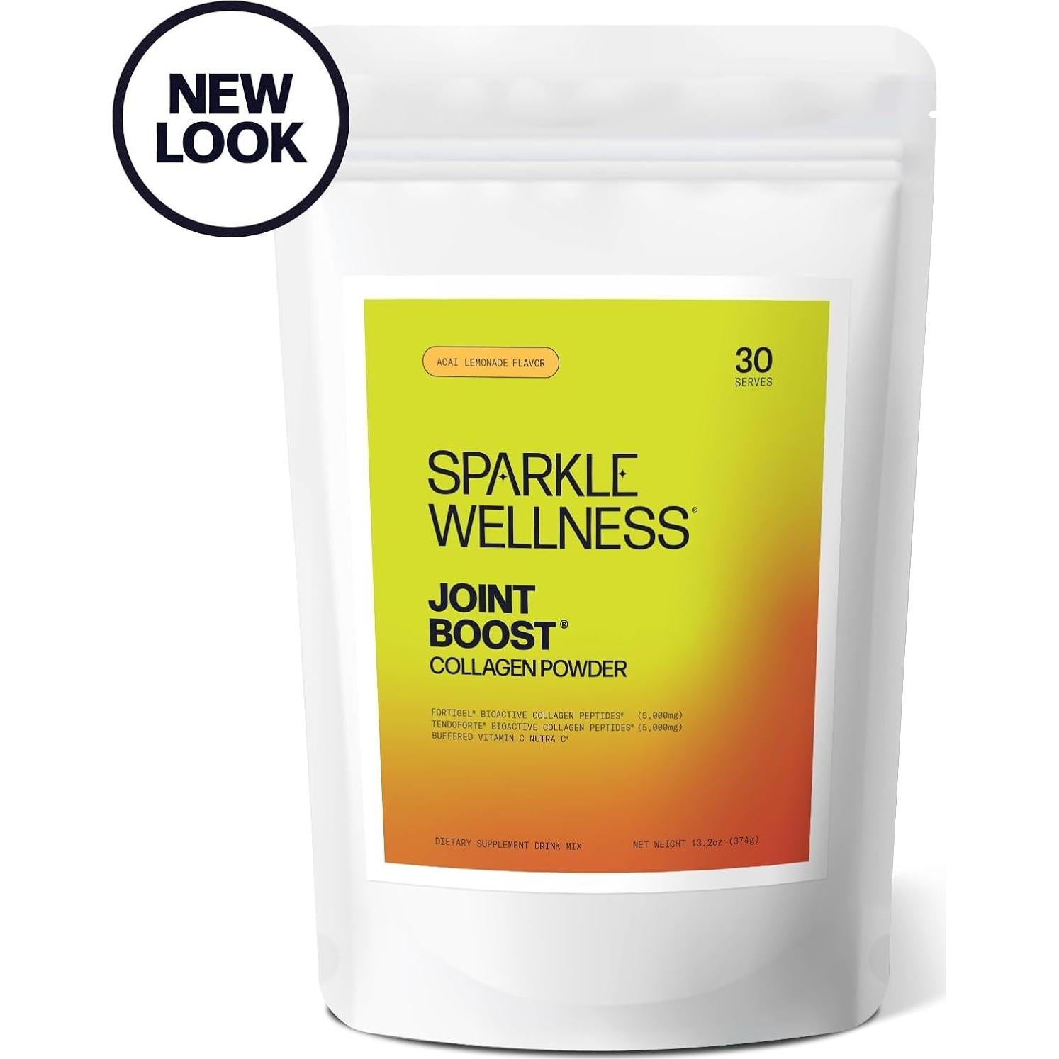 Suplemento de Colágeno Sparkle Wellness 30 Porciones Limonada