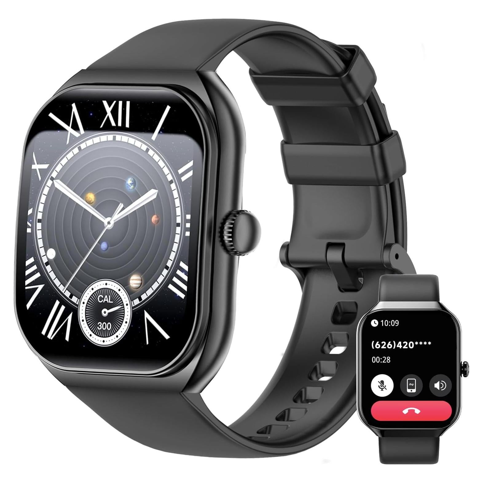 Reloj Inteligente OICIIDO Z172 Pantalla HD 2.01" Negro