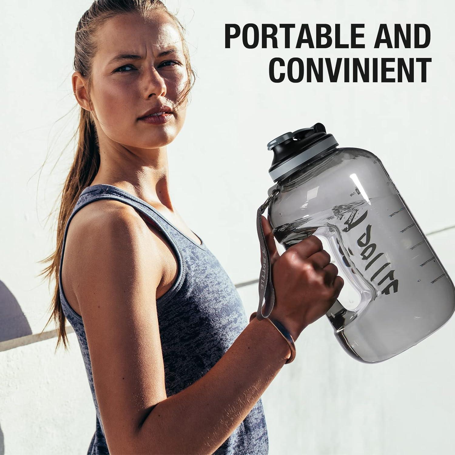 Botella de Agua de 1 Galón XBOTTLE con Tapa Chug 128oz