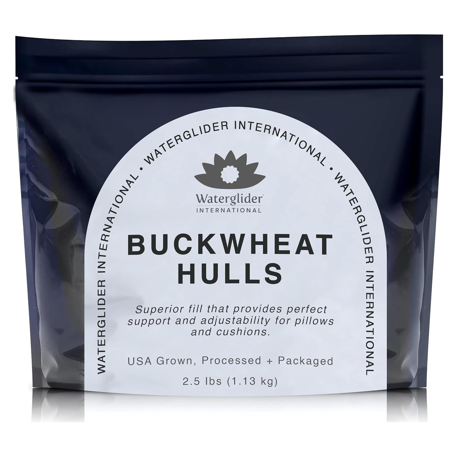 Cáscaras de Trigo Sarraceno Waterglider 0.91 kg para Almohada