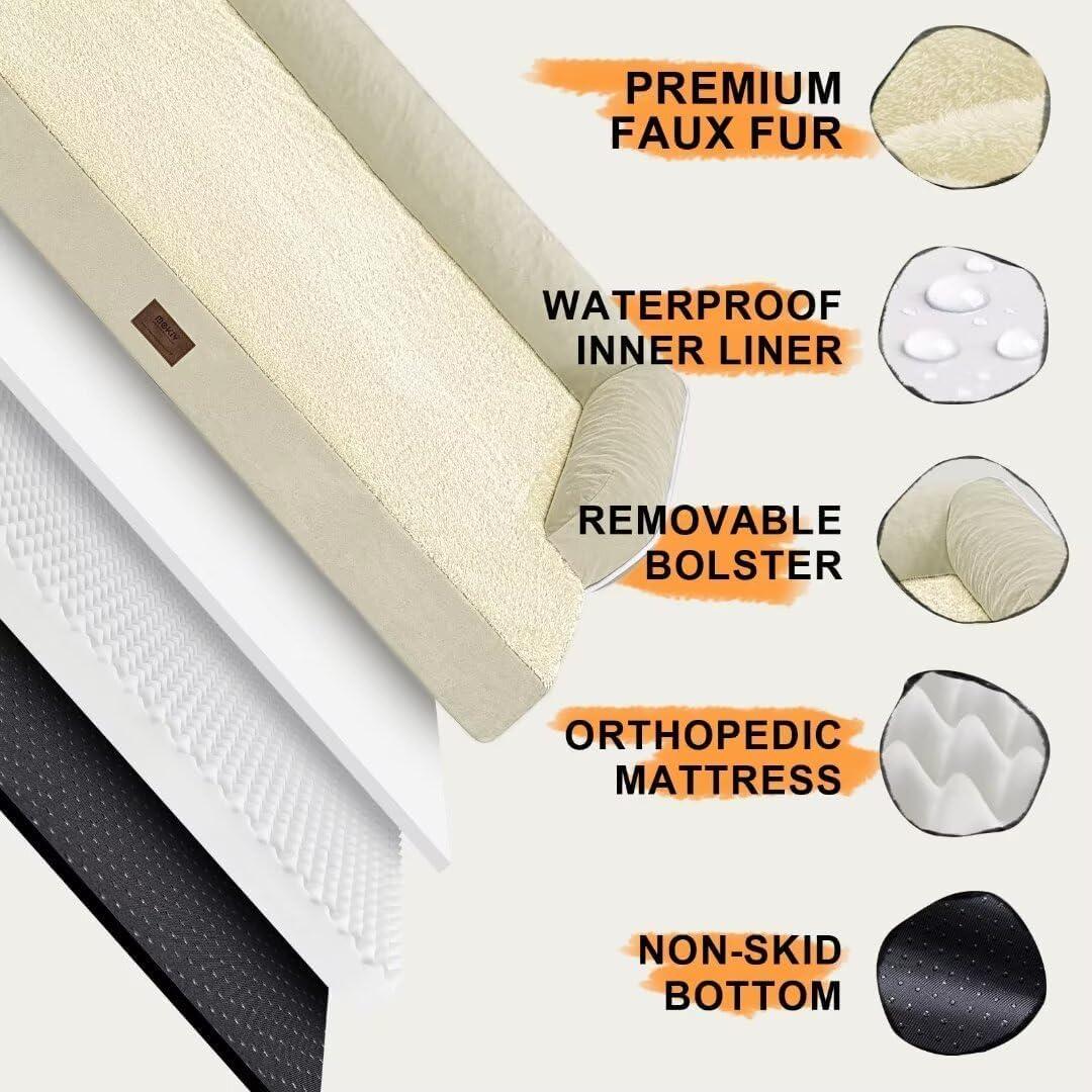 Cama Ortopédica para Perros Pequeños Mekiy 50.8x38.1cm Impermeable