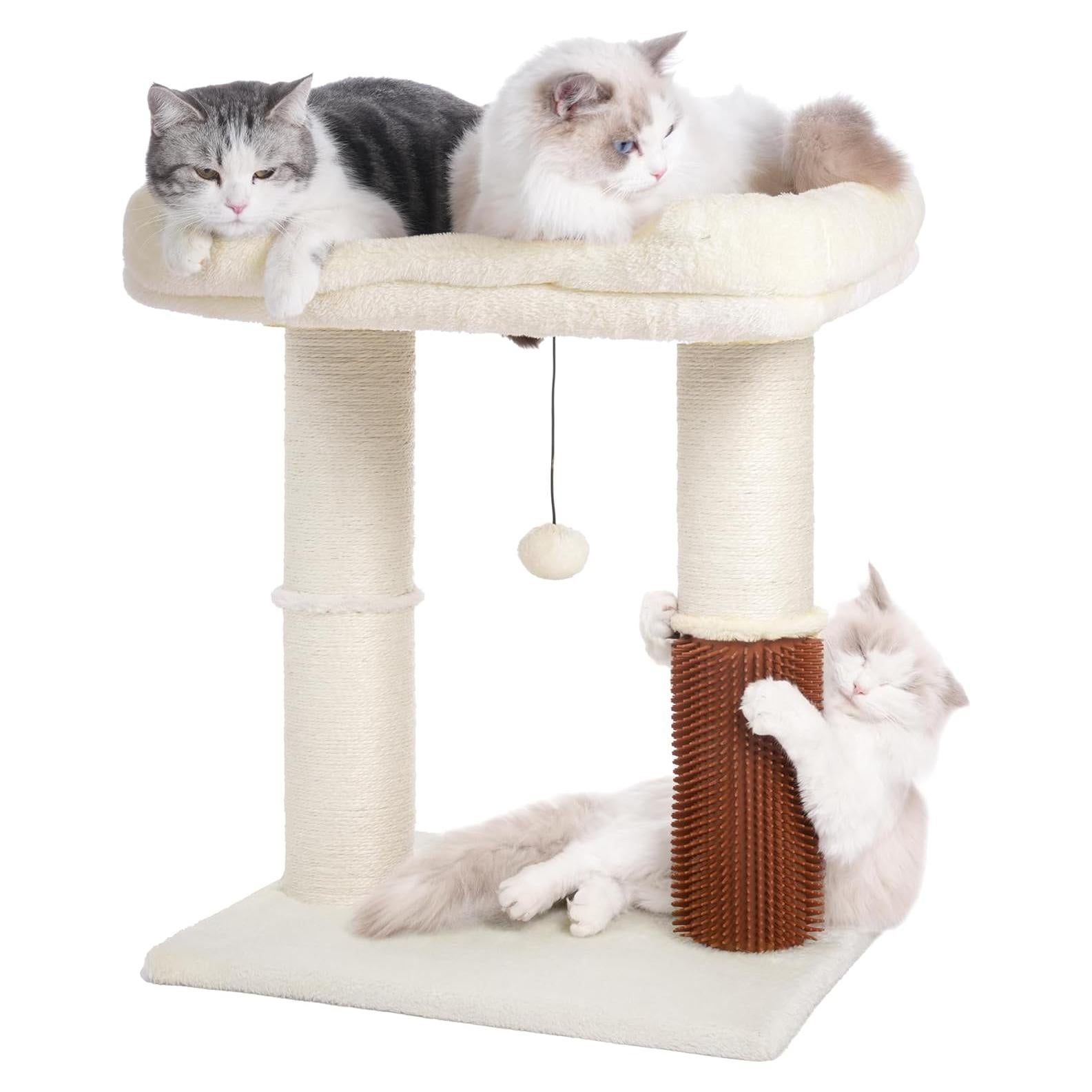 Torre Rascador para Gatos Pawfessor Grande Beige 50x39.9 cm