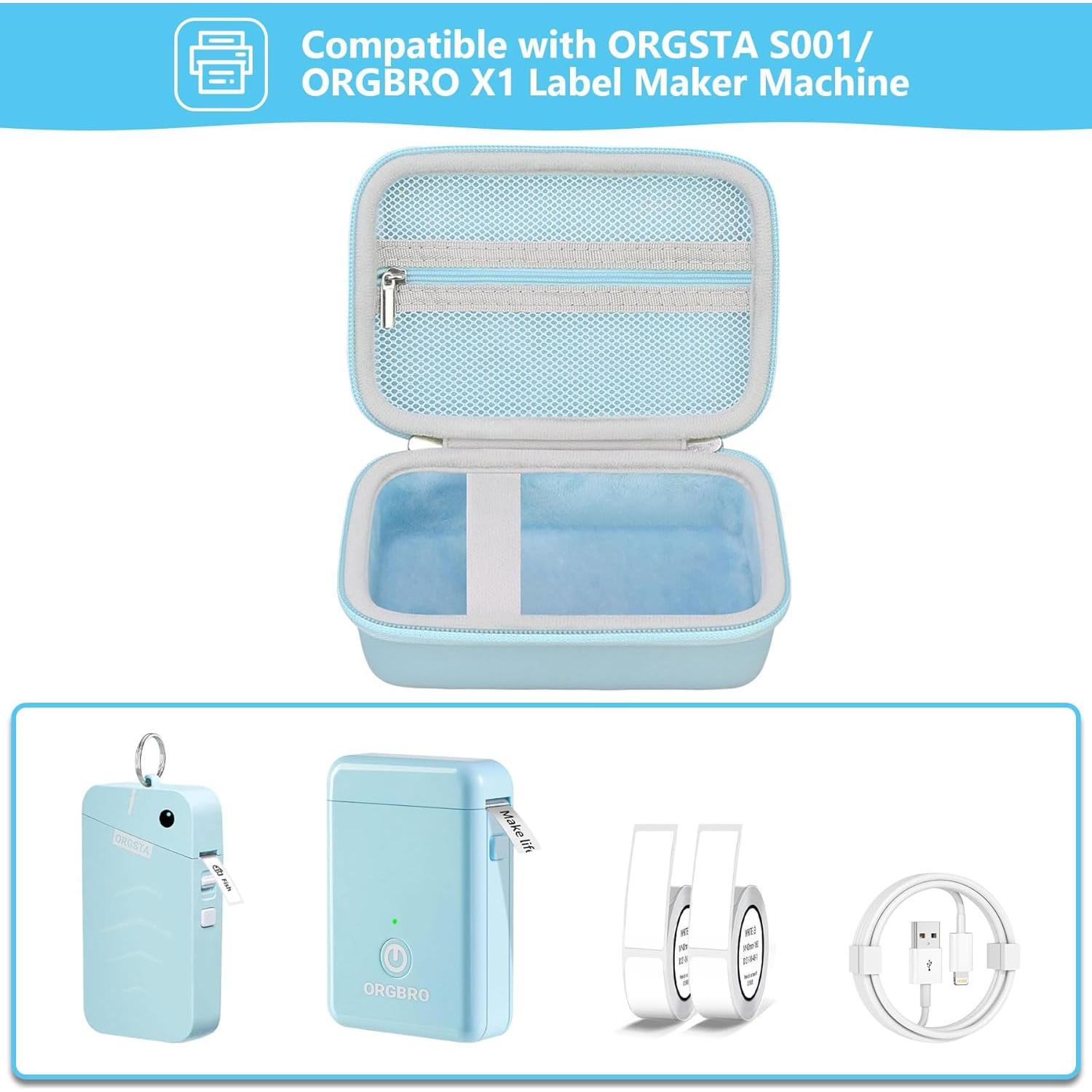 Funda Supmay para Máquina de Etiquetas ORGSTA S001 Azul