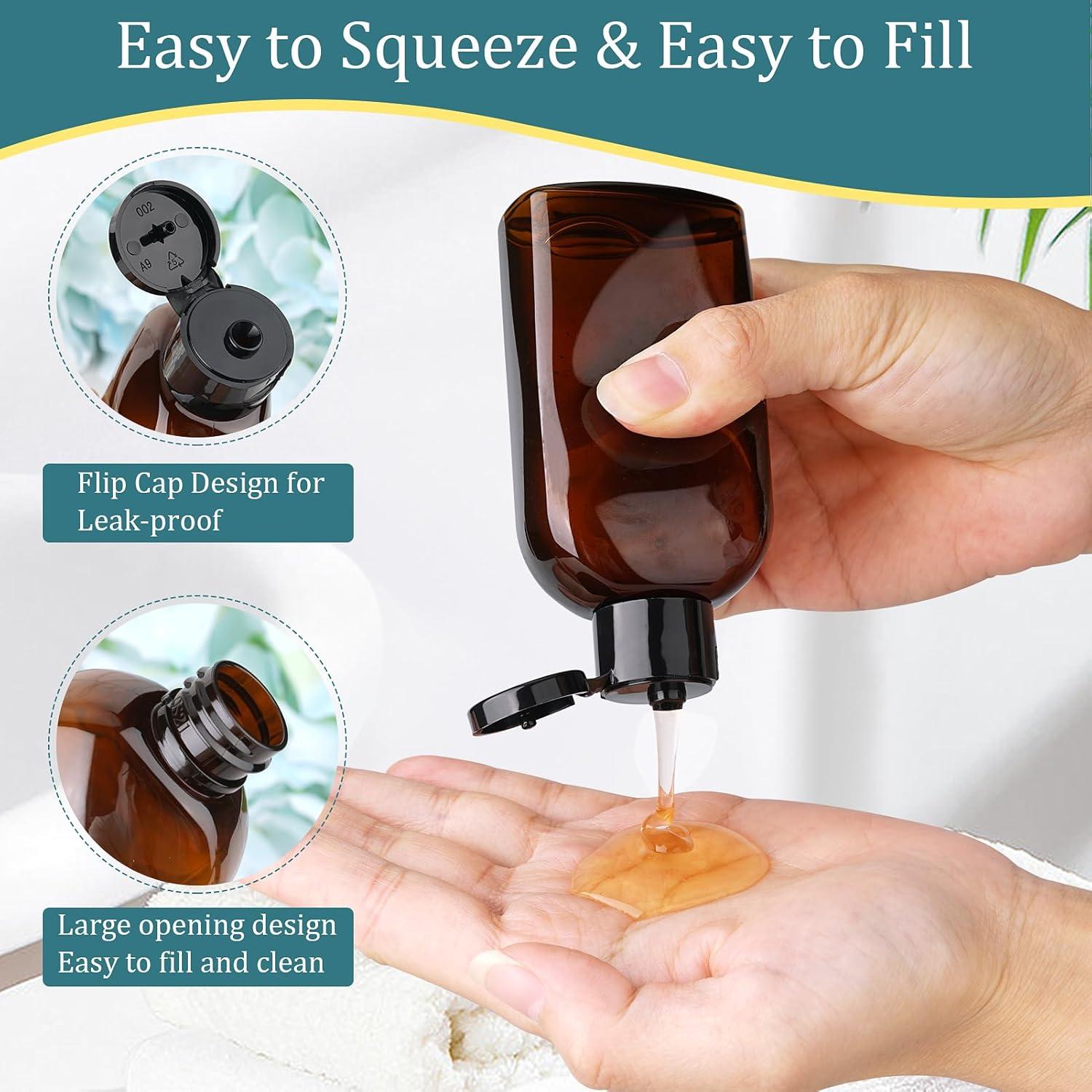 Botellas de Viaje Cosywell 10PCS 100ml Aprobadas por TSA