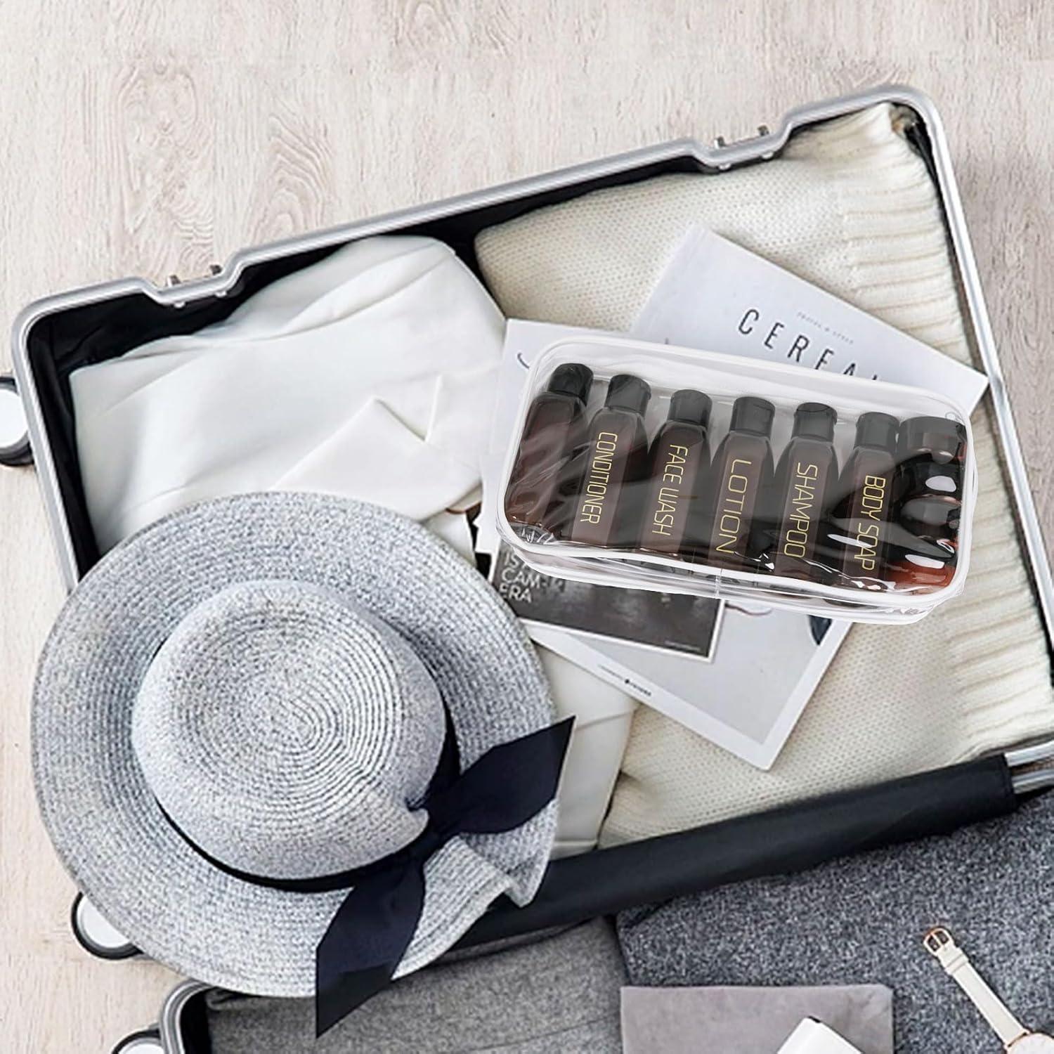 Botellas de Viaje Cosywell 10PCS 100ml Aprobadas por TSA