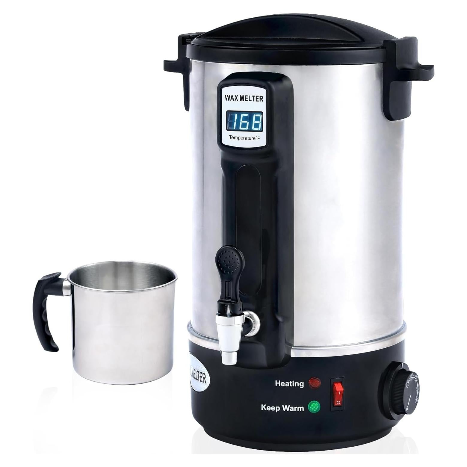 Olla Derretir Cera TCFUNDY 8L Acero Inoxidable 1100W