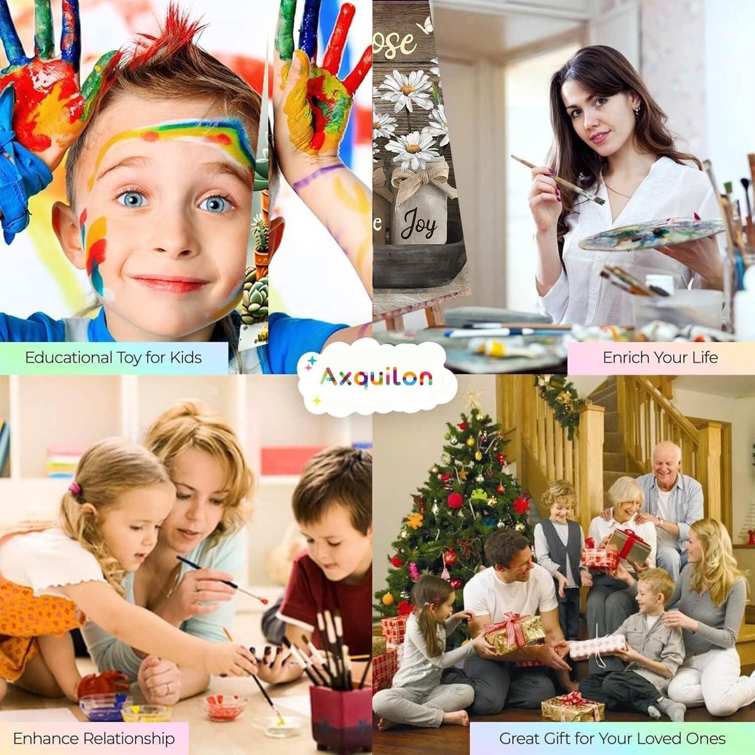 Kit de Pintura por Números Axquilon Margarita 50x40cm