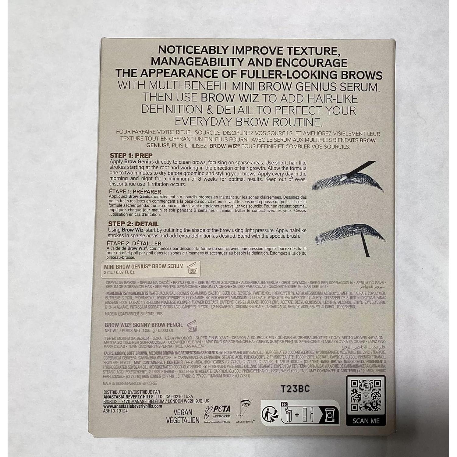 Kit de Cuidado de Cejas Anastasia Beverly Hills - Ébano