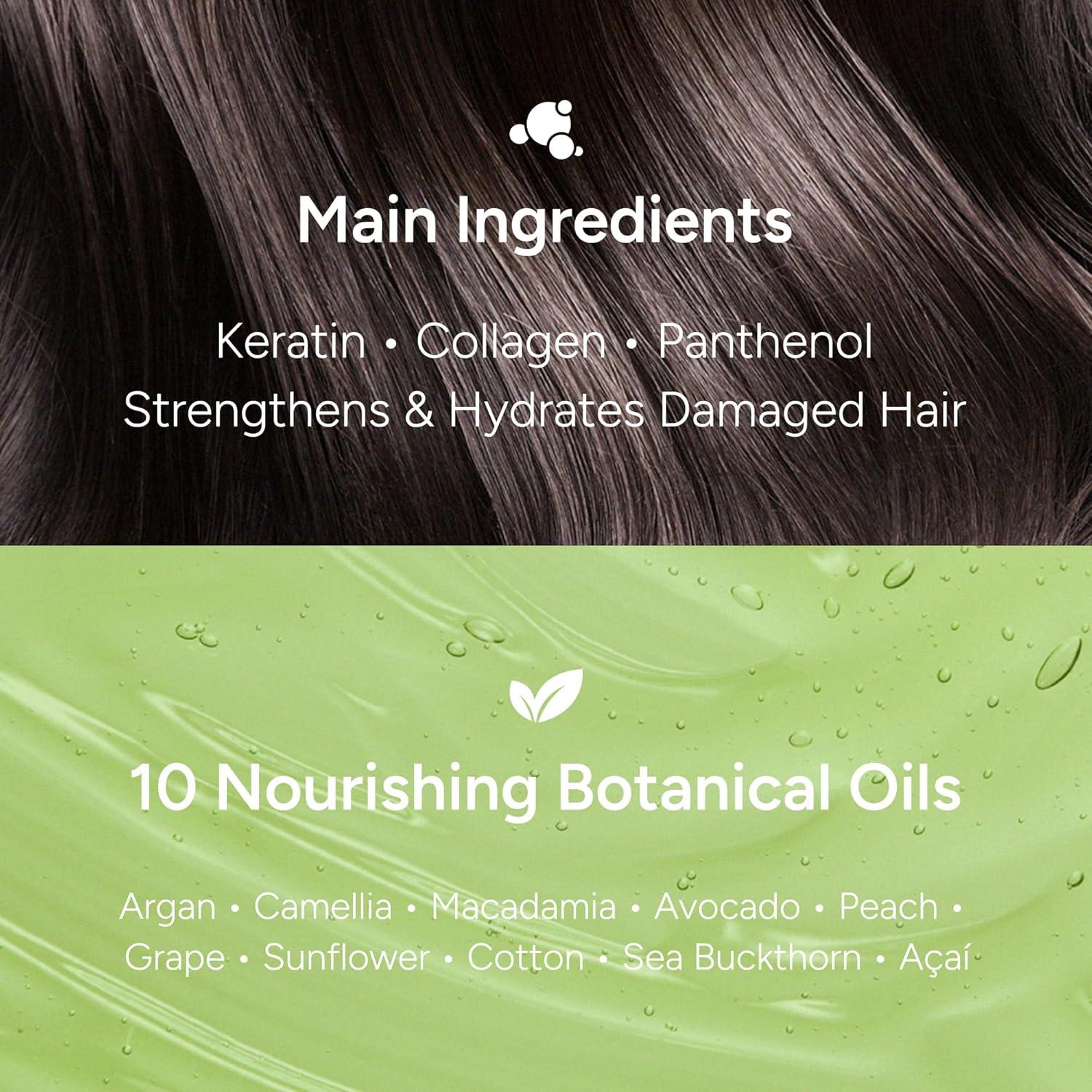 Aceite y Suero para Cabello Coreano 100ml - Brillo y Reparación