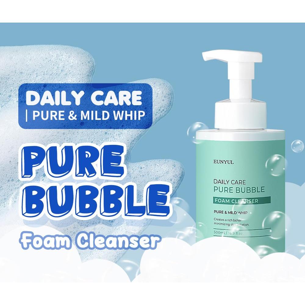 Espuma Limpiadora EUNYUL 500 ml pH 5.5 Hidratante Centella