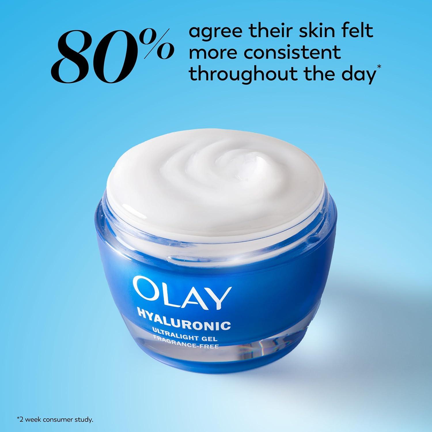 Hidratante Facial Olay Ácido Hialurónico 50 ml Sin Fragancia