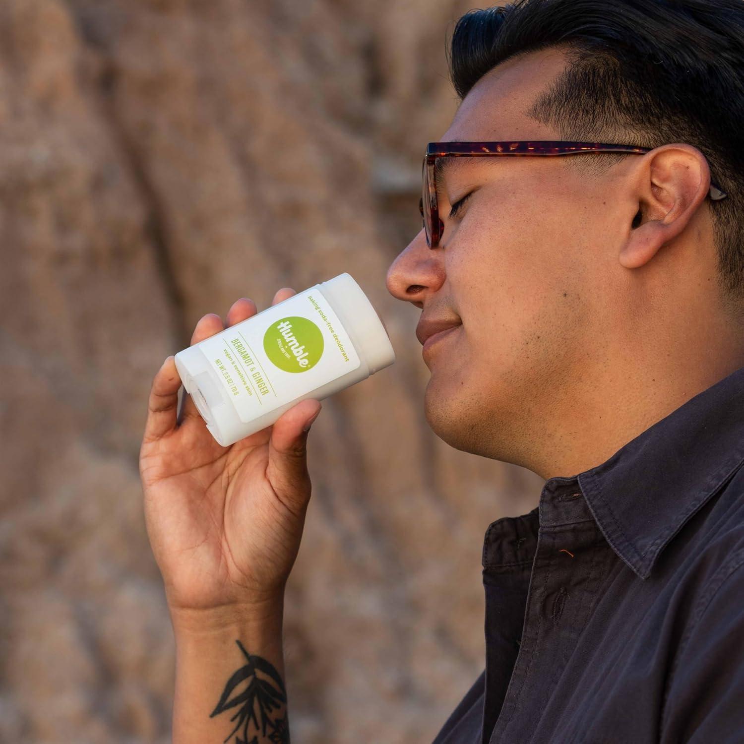 Desodorante Vegano Sin Aluminio Humble Brands 70.87g Bergamota Jengibre