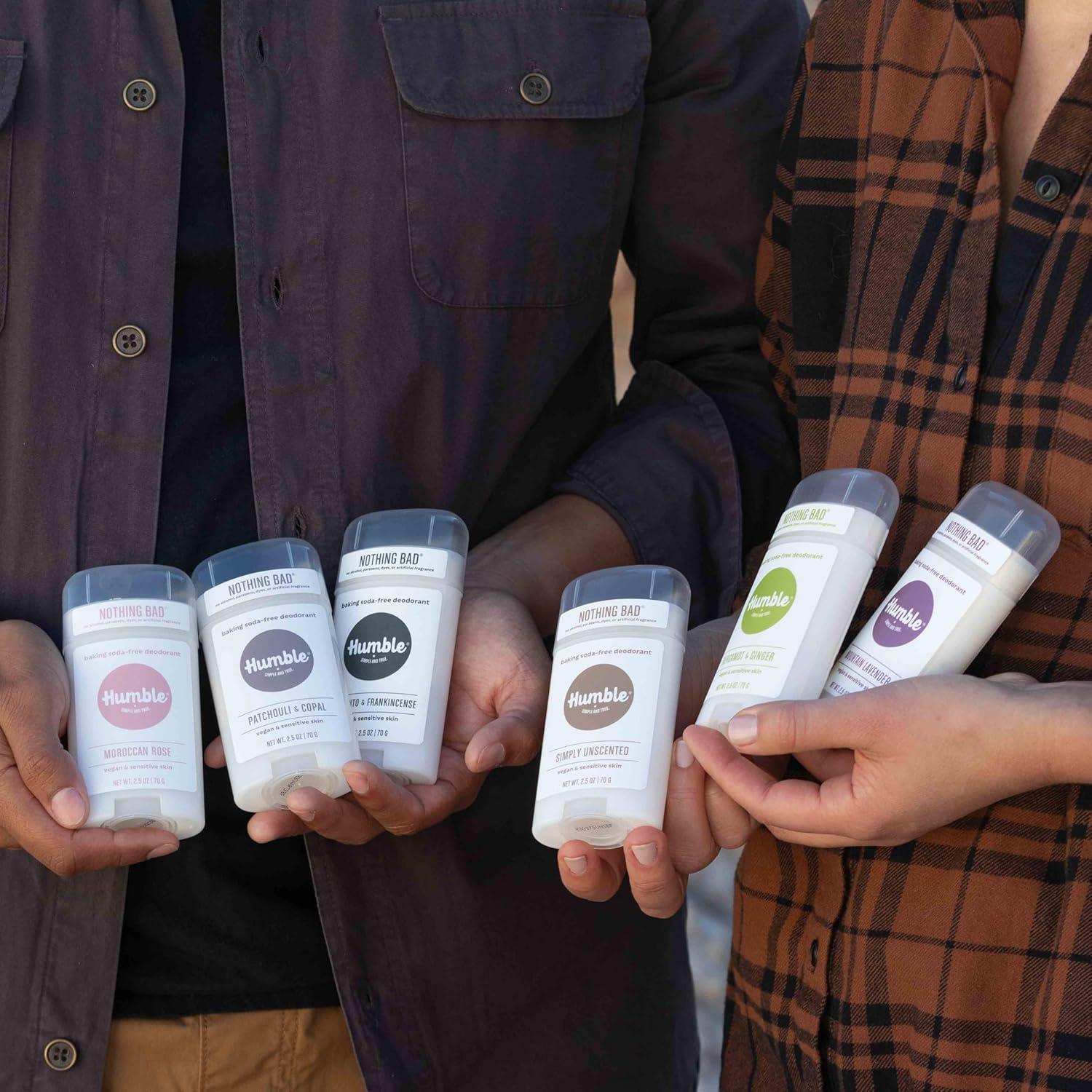 Desodorante Vegano Sin Aluminio Humble Brands 70.87g Bergamota Jengibre